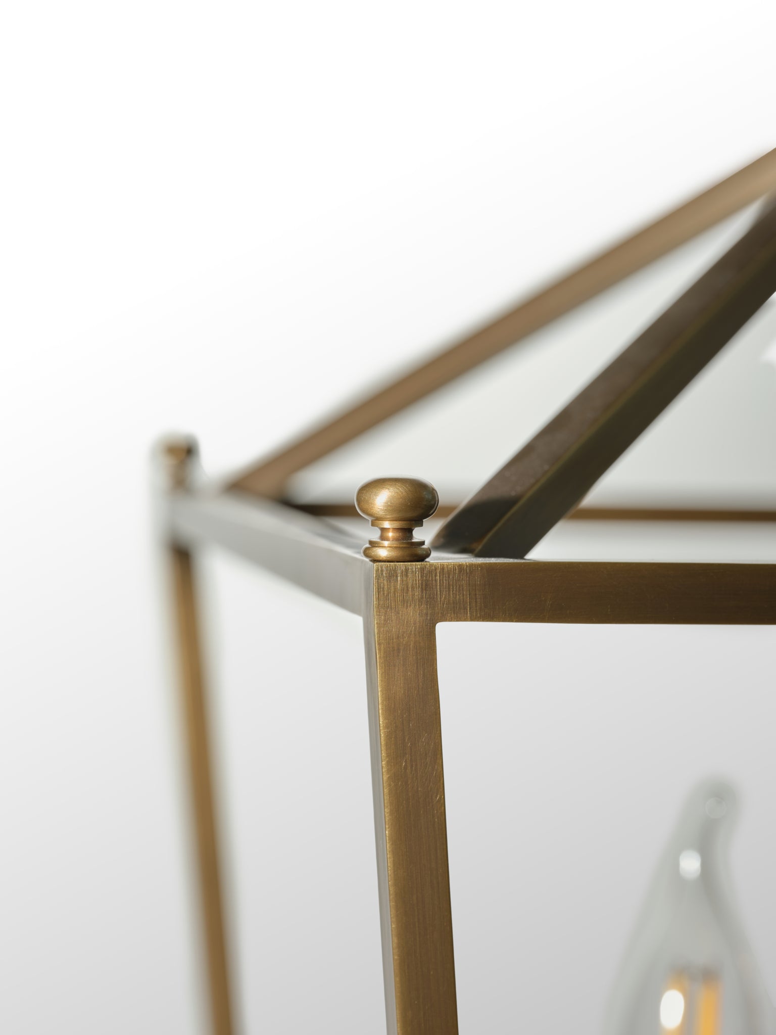 Gridlock 4 Light Pendant - Antique Bronze