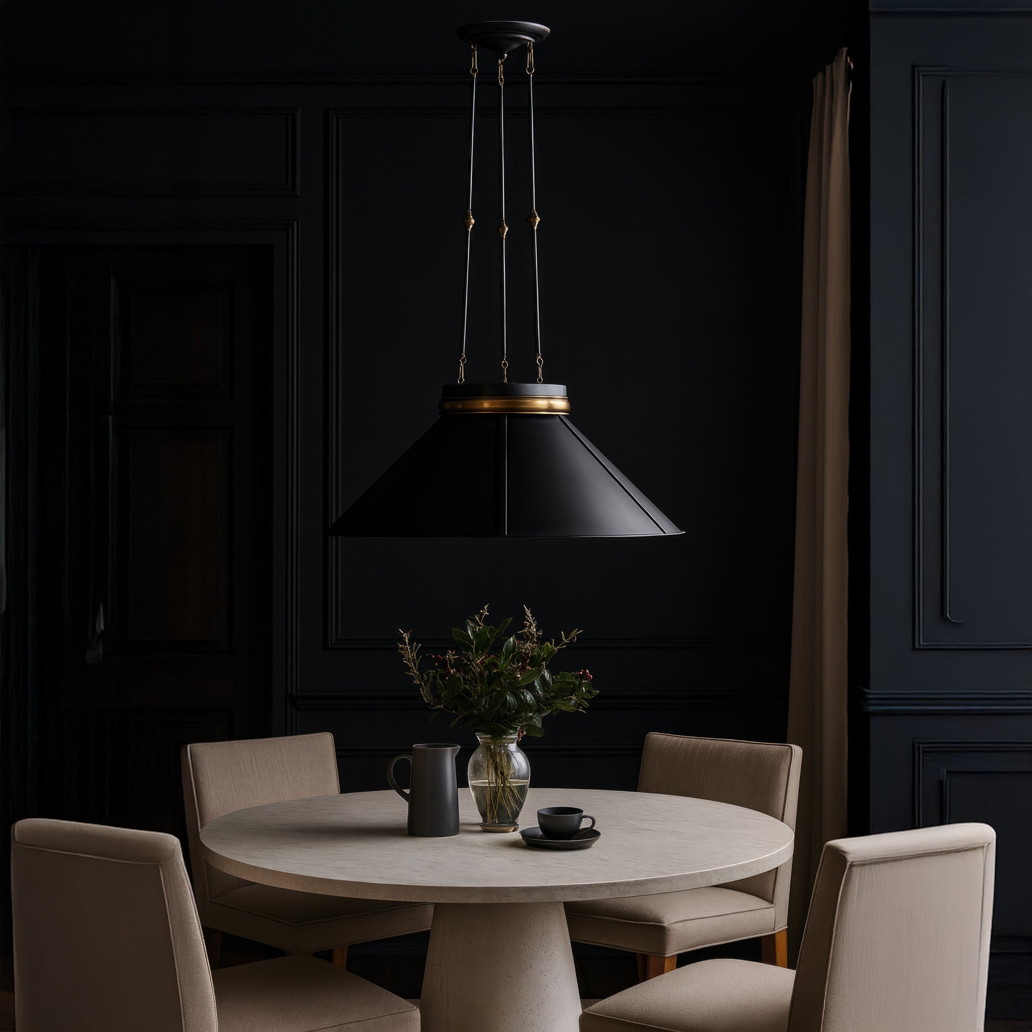 Mood Swings 1-Light Round Pendant