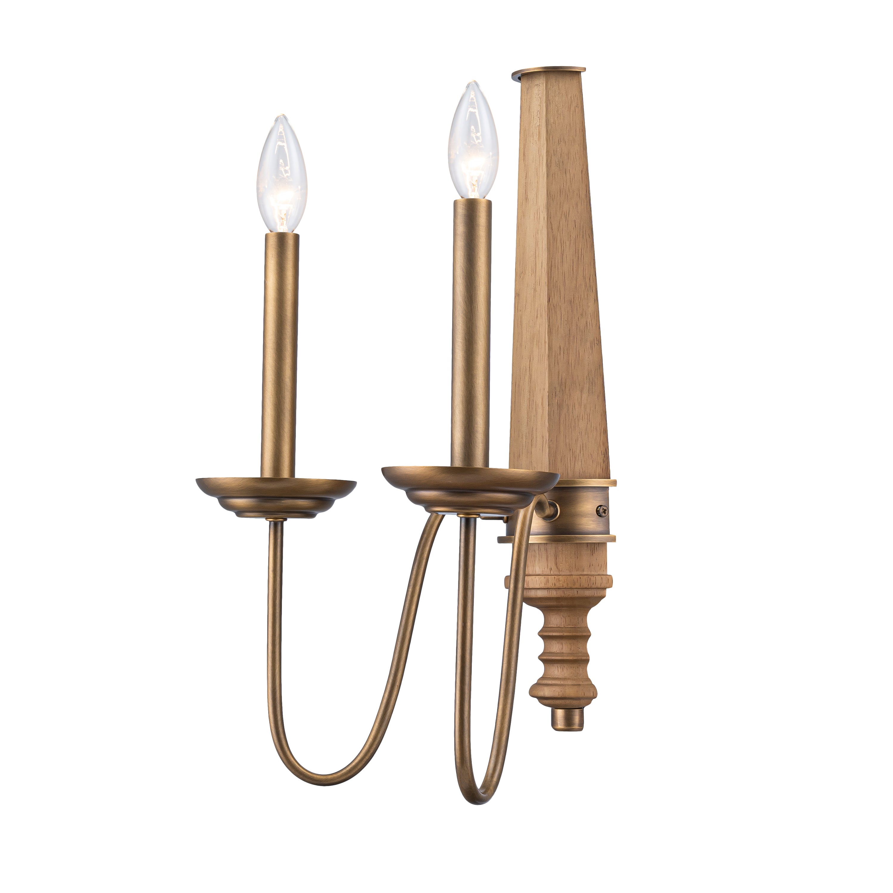 Dinner at 2-Light Sconce - Heritage Bronze