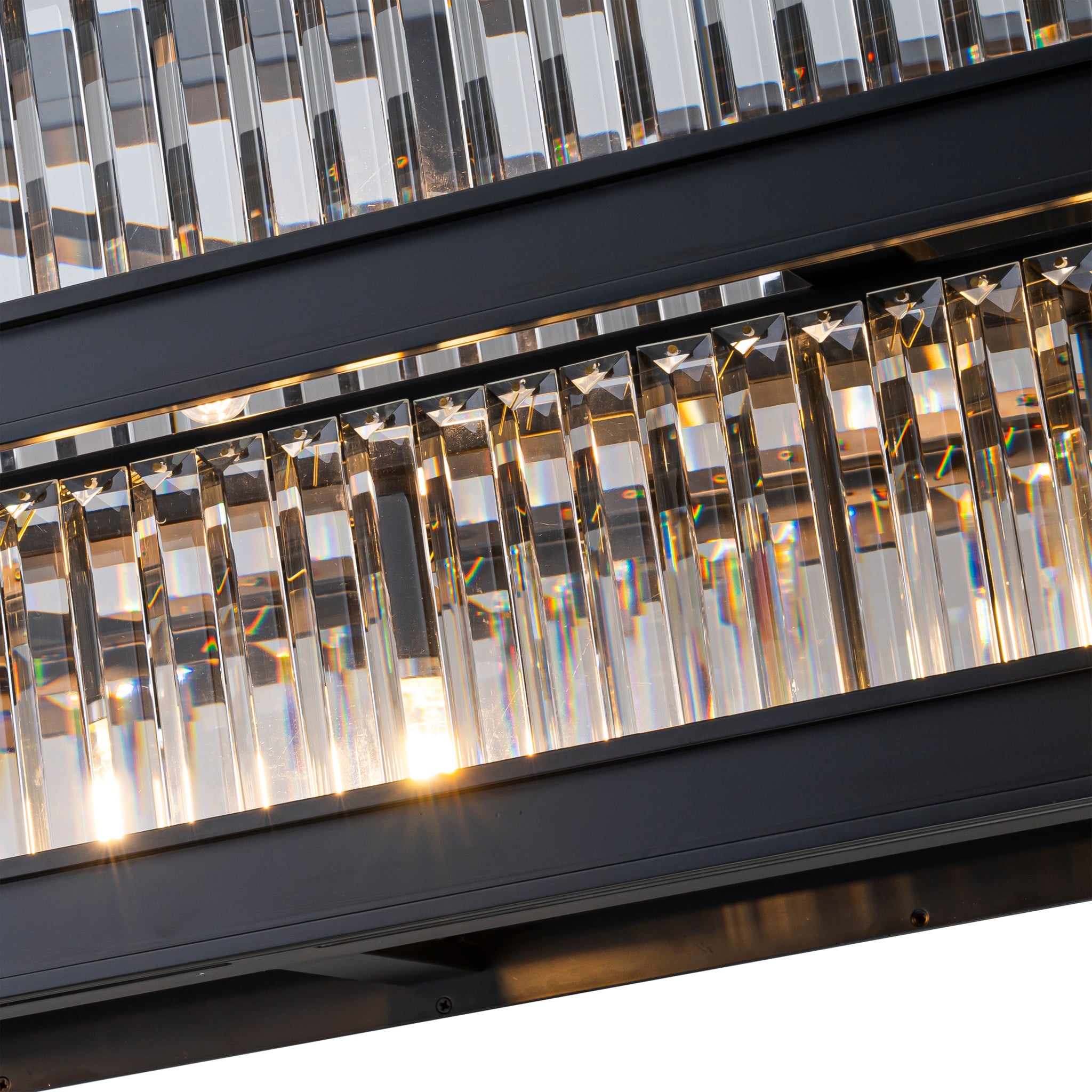 Double Take 6 Light 2-Tier Linear - Heritage Black