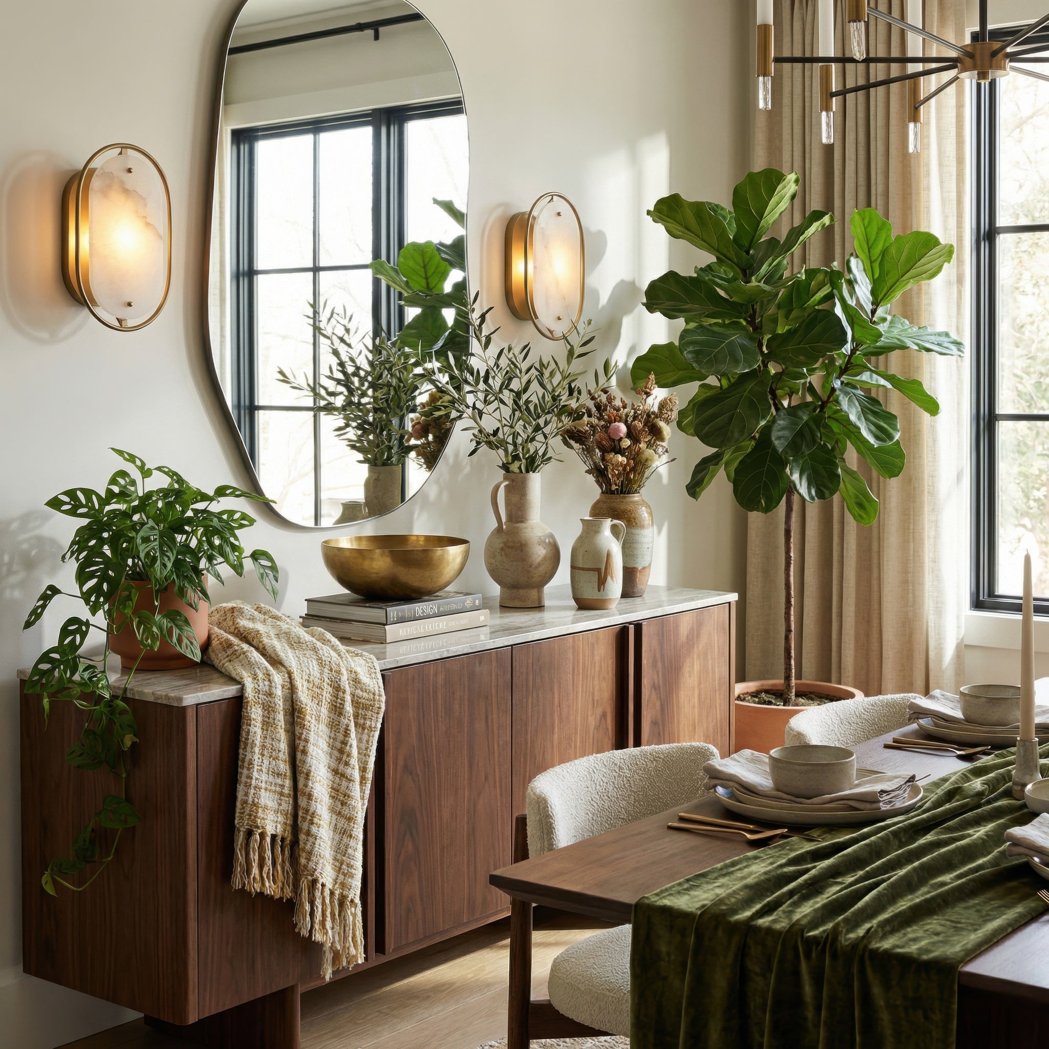 Panelist 1 Light Sconce - Brass Kisser