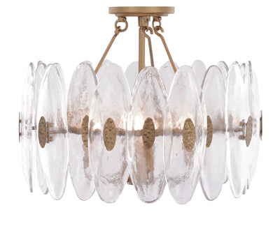 Aurora-4 Light Convertible Semi Flush