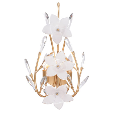 Petal Court 2 Light wall sconce