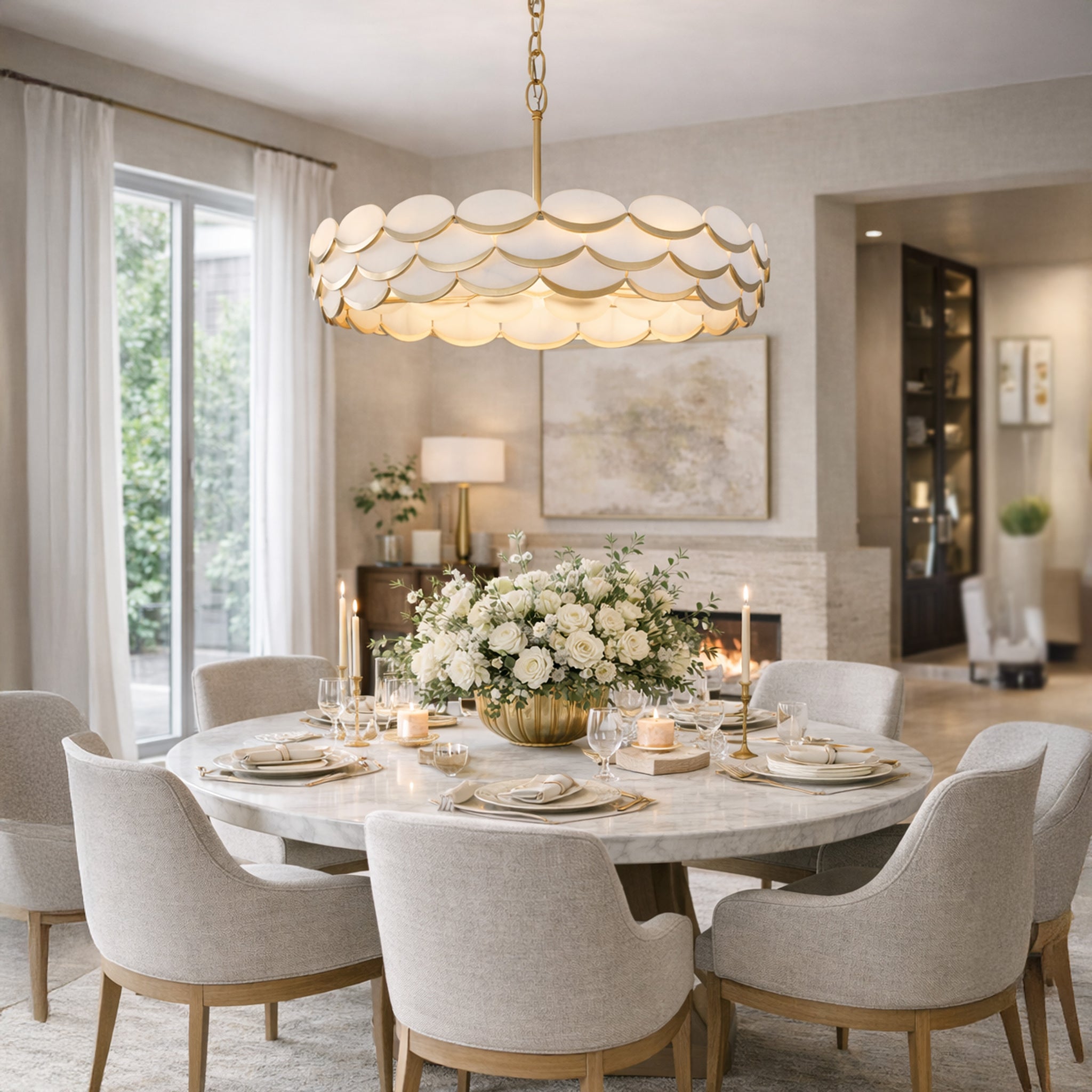 High Tide 8 Light Pendant