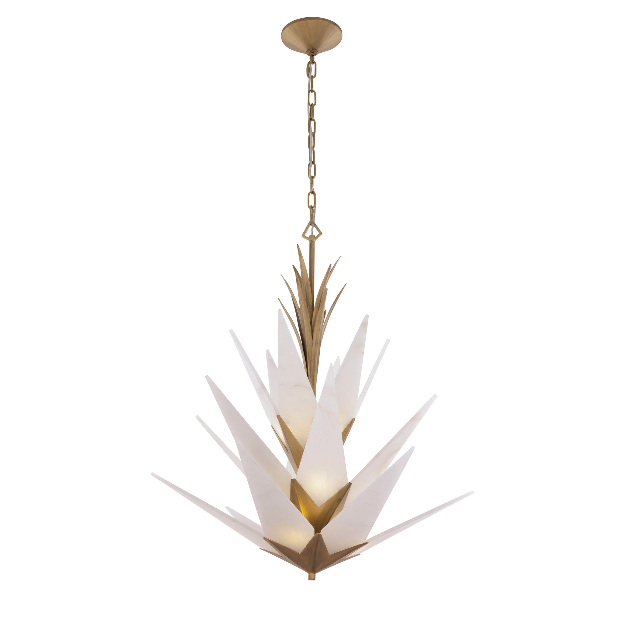 Mojave 9 Light Pendant - Havana Gold