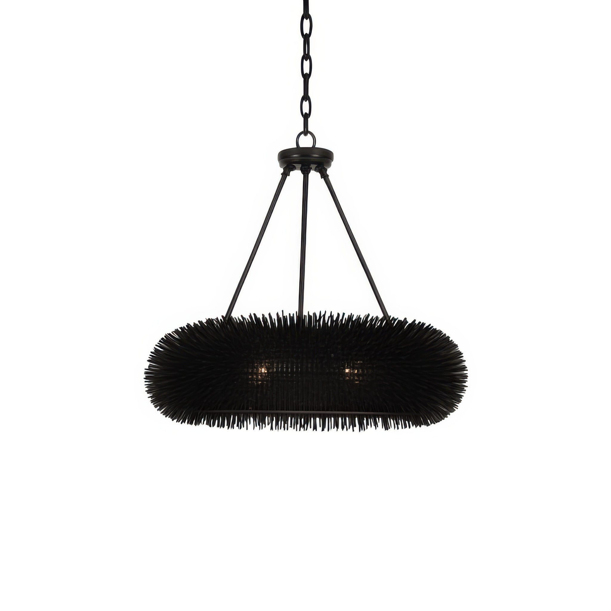 Urchin 6 Light Pendant - Black