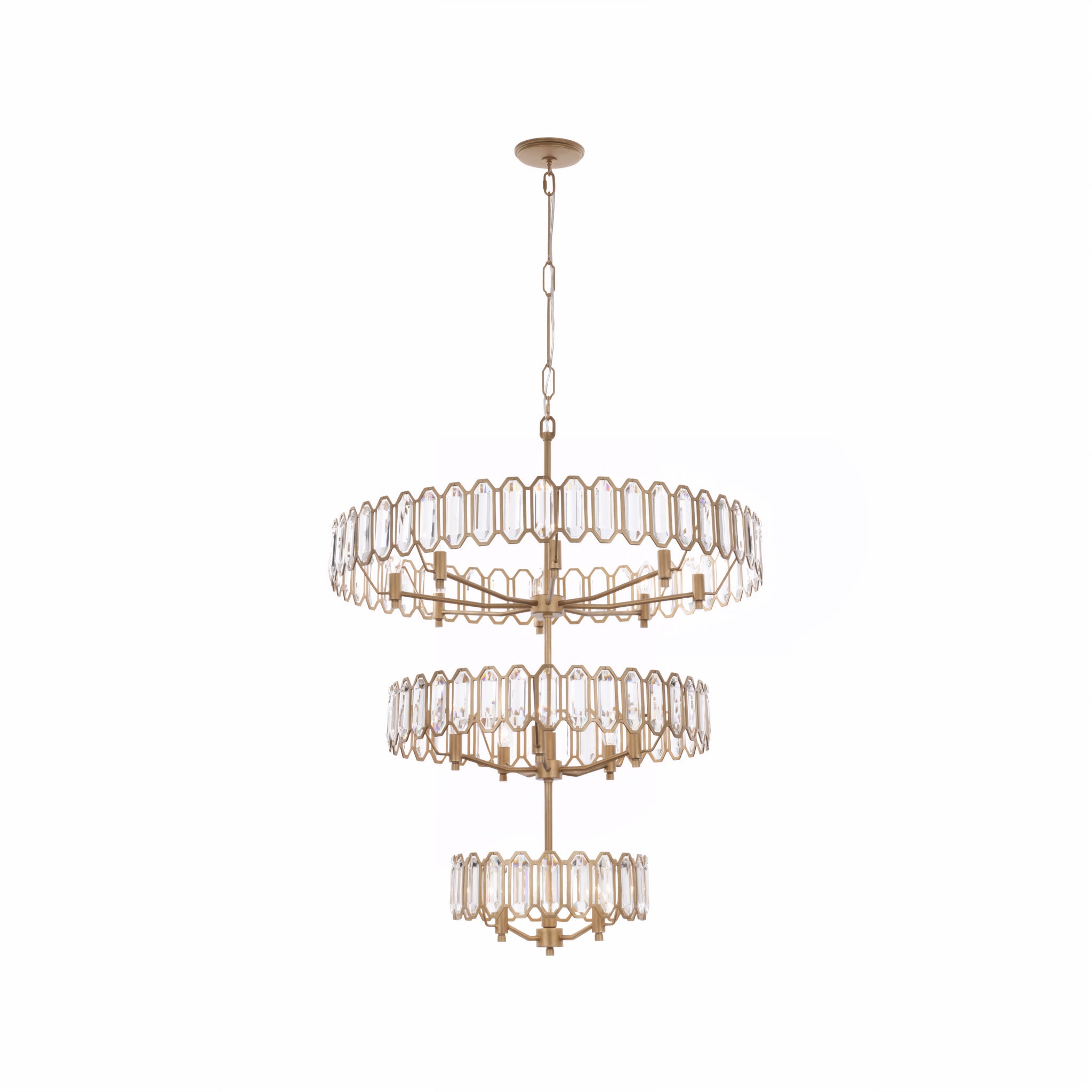 Drama Club 16 Light 3 Tier Pendant