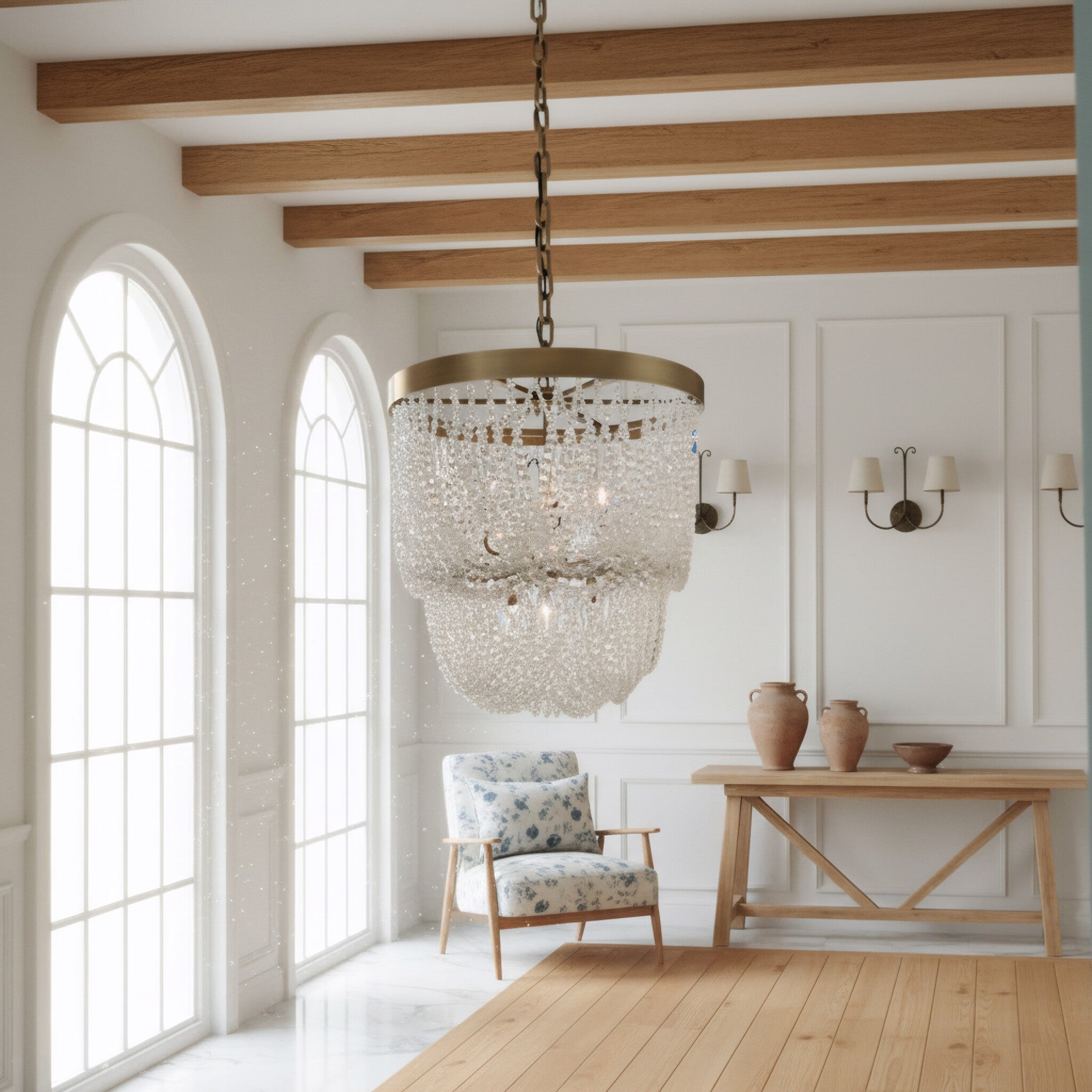 Solaire 6-lt Pendant - Antique Bronze