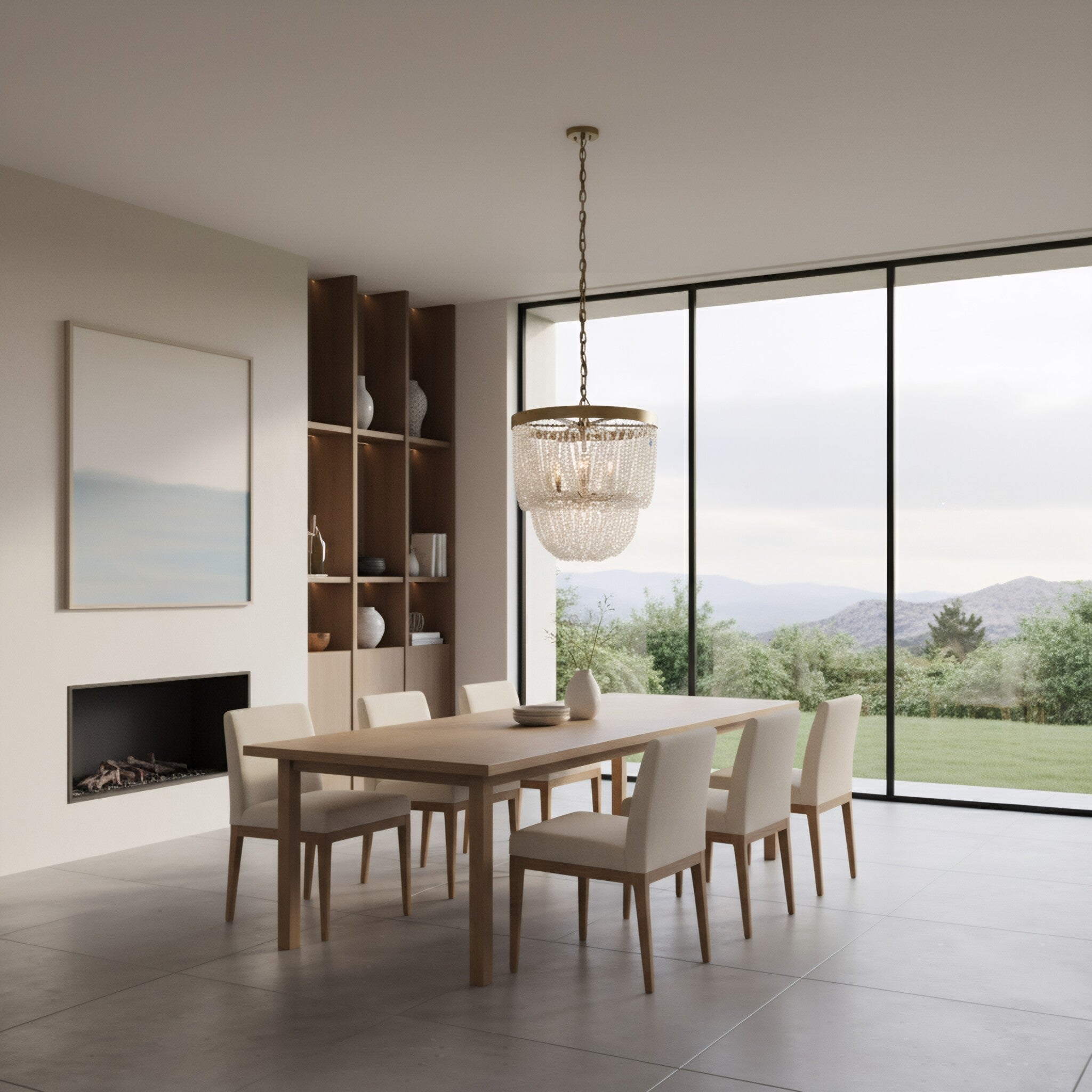 Solaire 6-lt Pendant - Antique Bronze