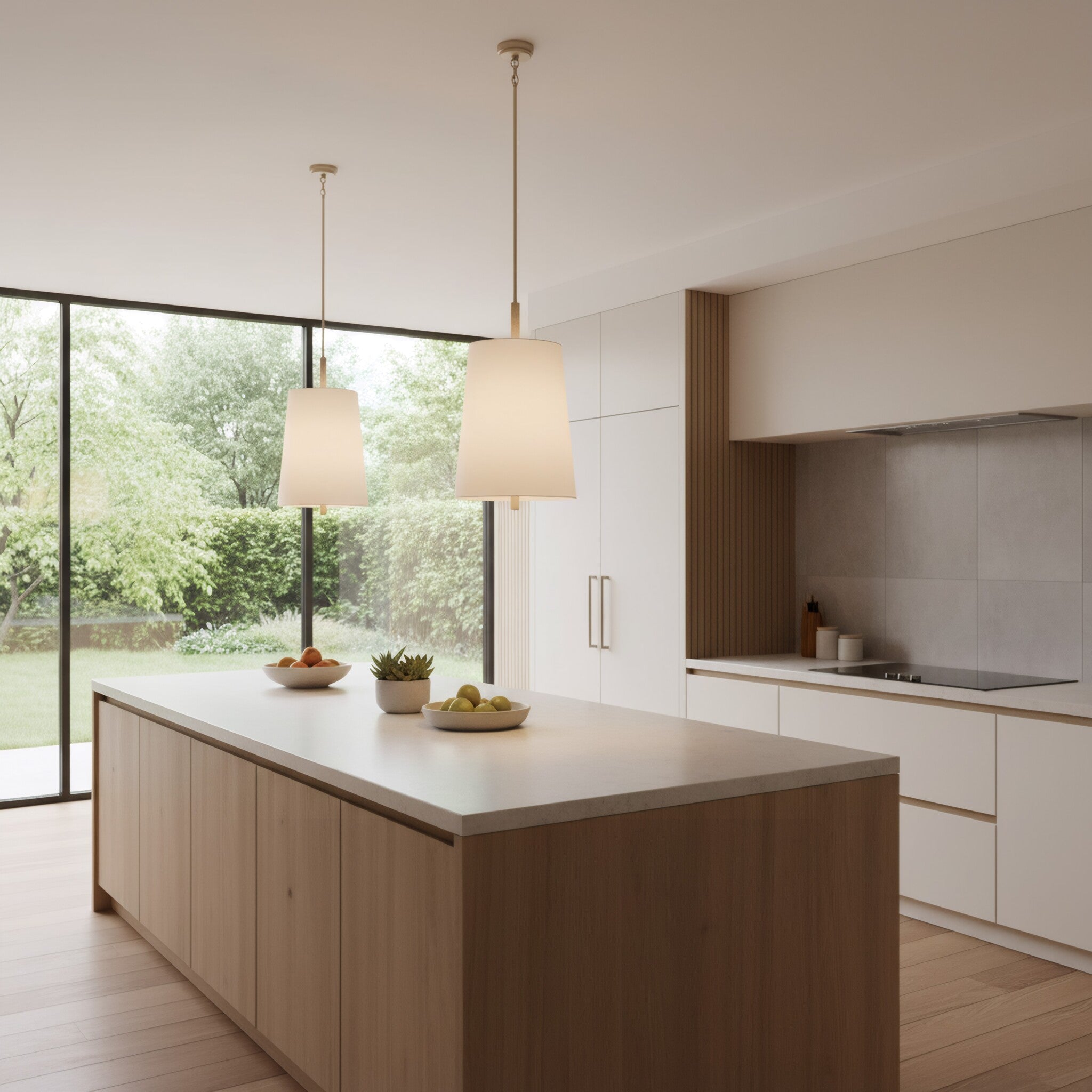 Rockford 6 Light Foyer and Entryway Pendant - Brontourage/Travartine