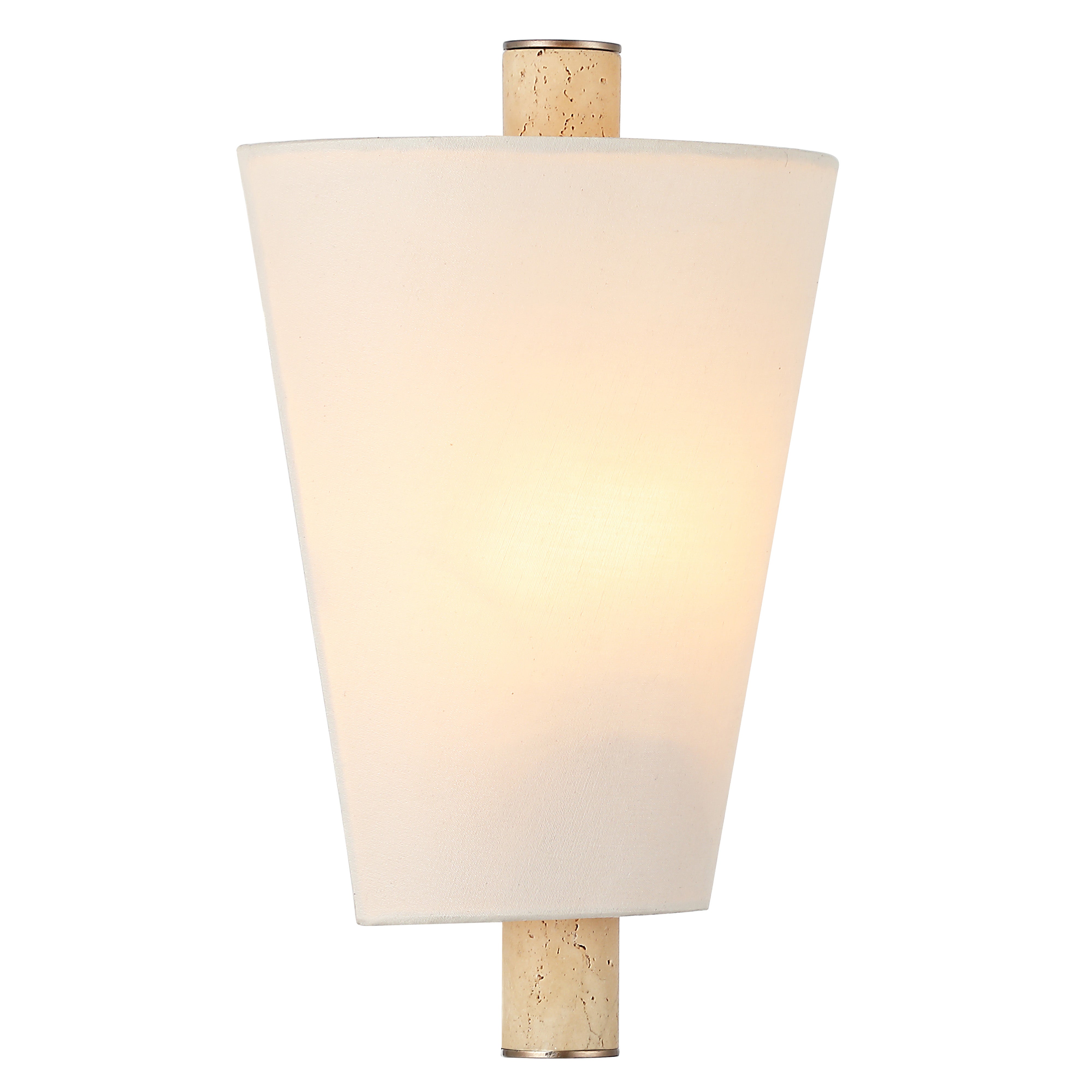 Rockford 1 Light Wall Sconce - Brontourage/Travartine