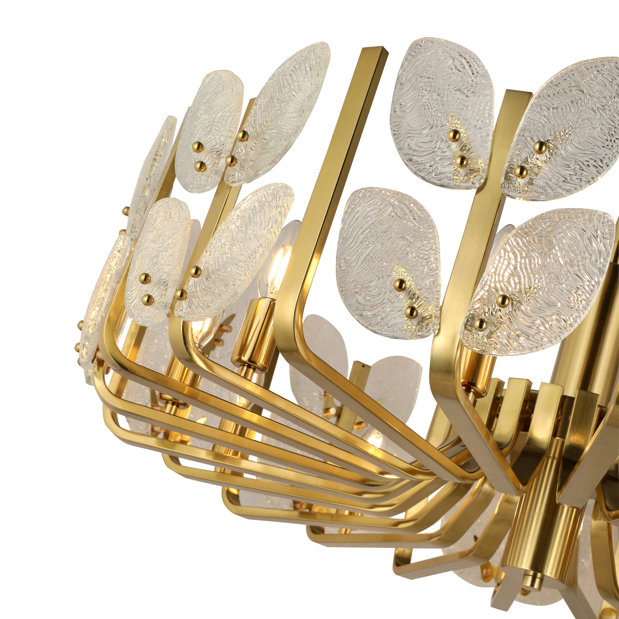 Brass Tax 11 Light Chandelier