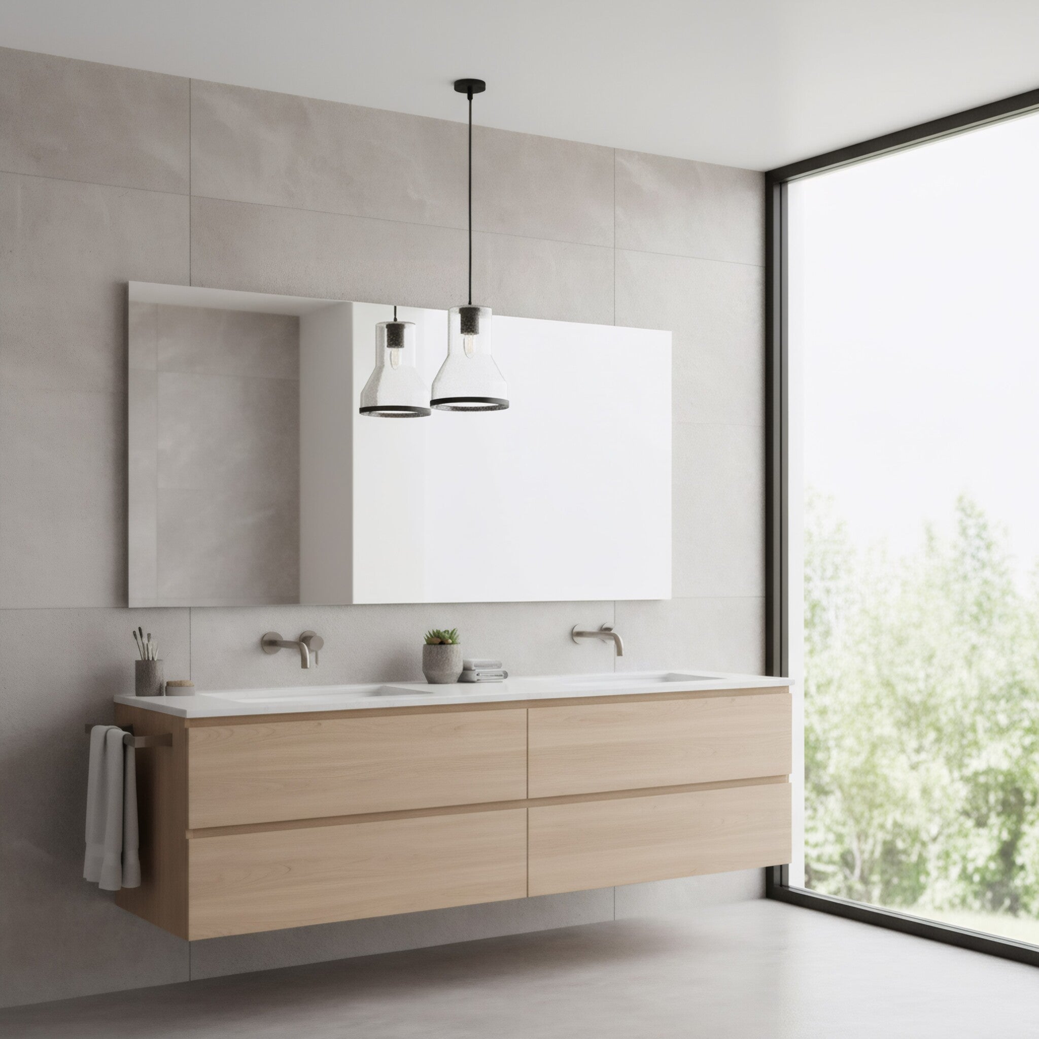 Alicia 1 Light Mini-Pendant - Matte Black