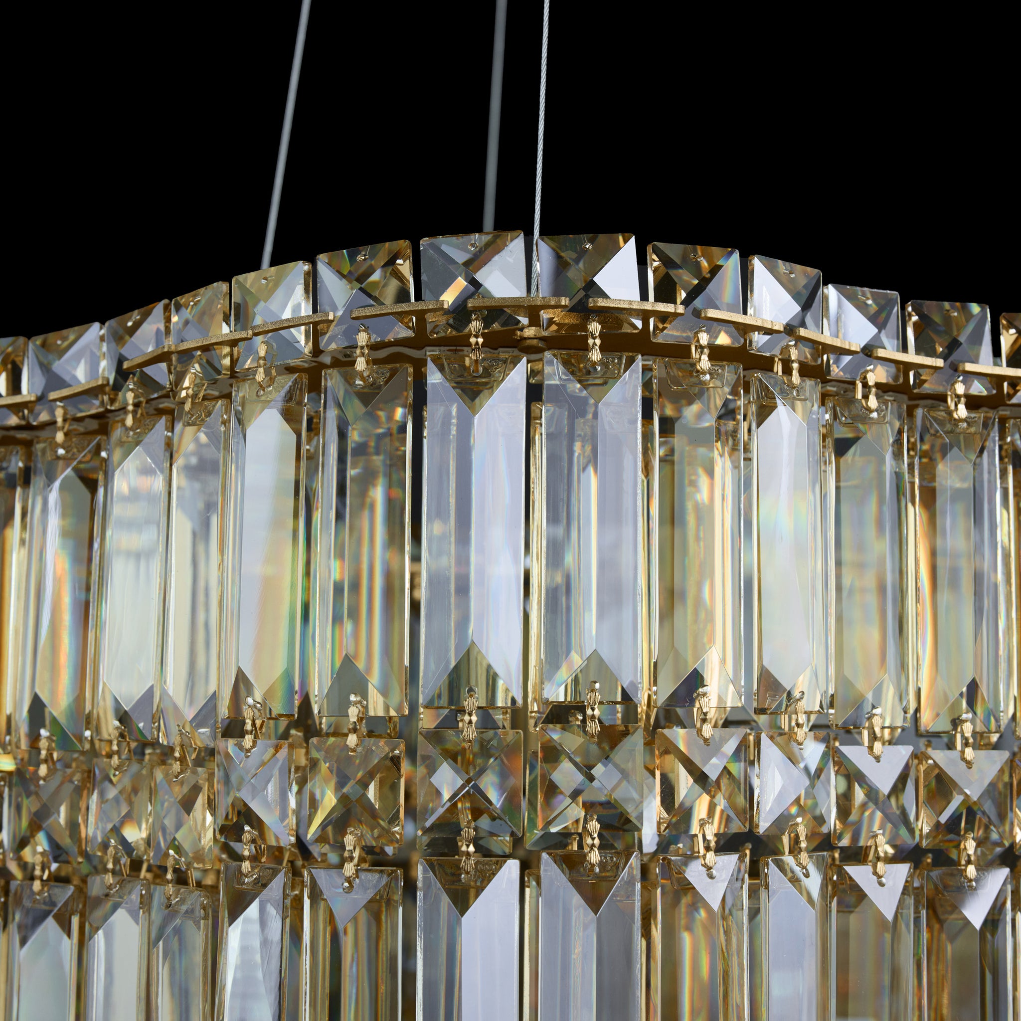Double Standard 48 inch Dimmable LED Linear Pendant