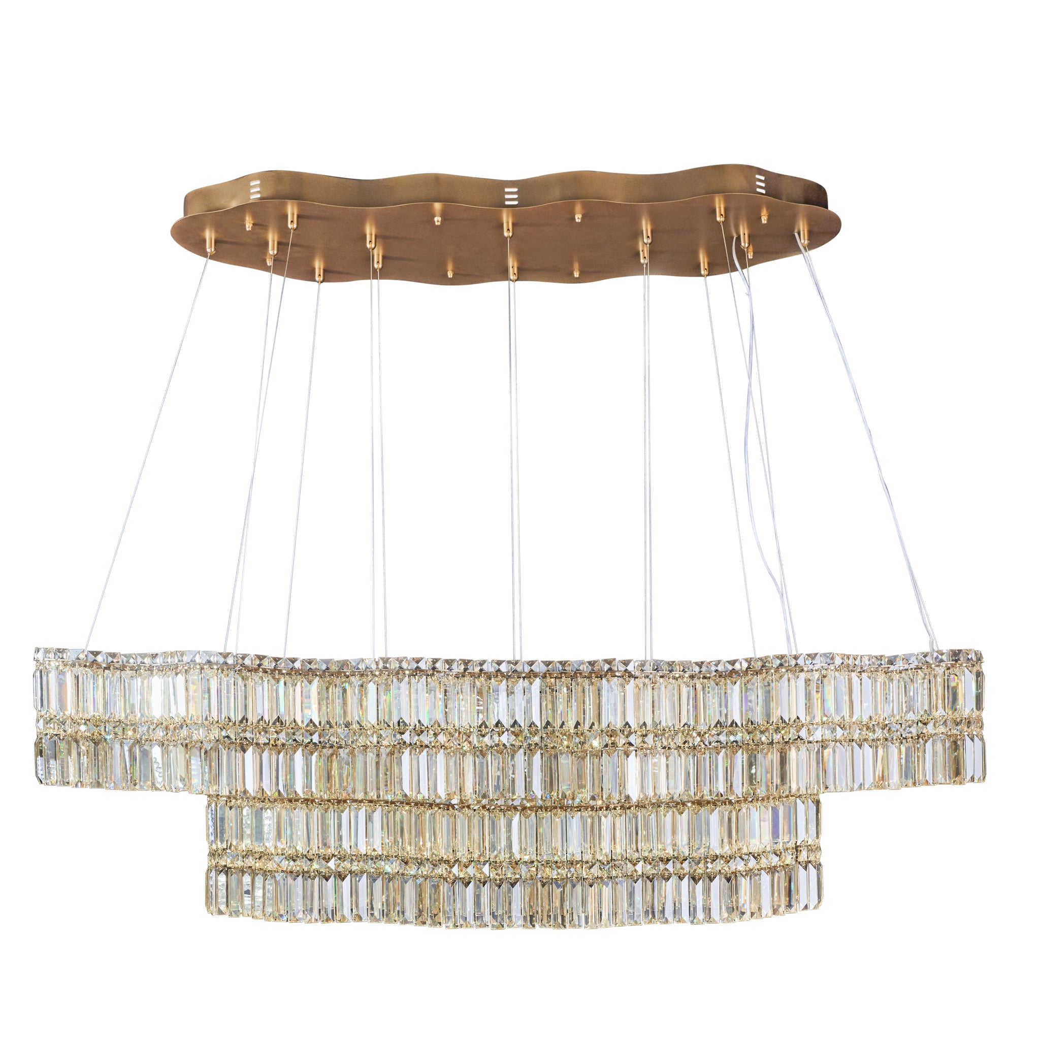 Double Standard 60 inch Dimmable LED Linear Pendant