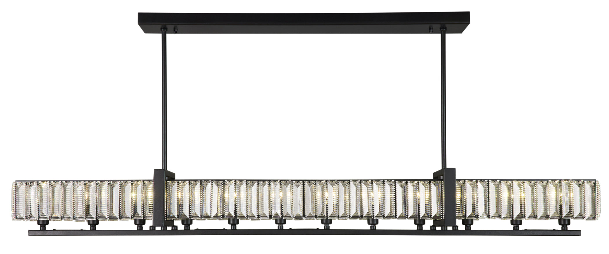 Framework 12 Light Dimmable Linear Pendant