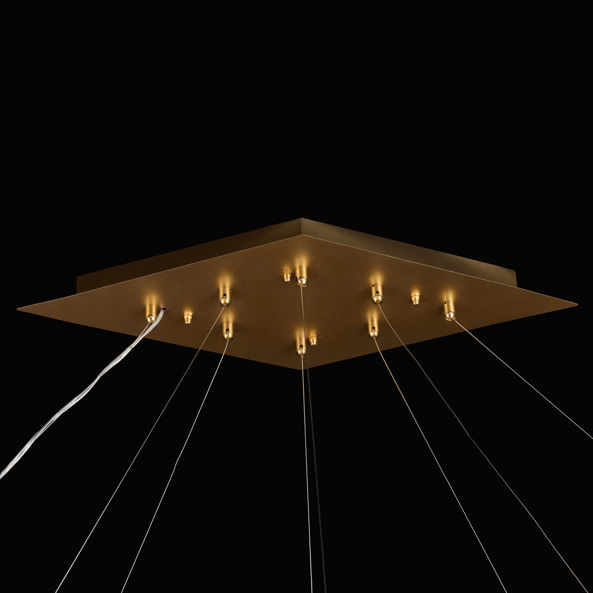 The Long View 12 Light Dimmable Linear Pendant