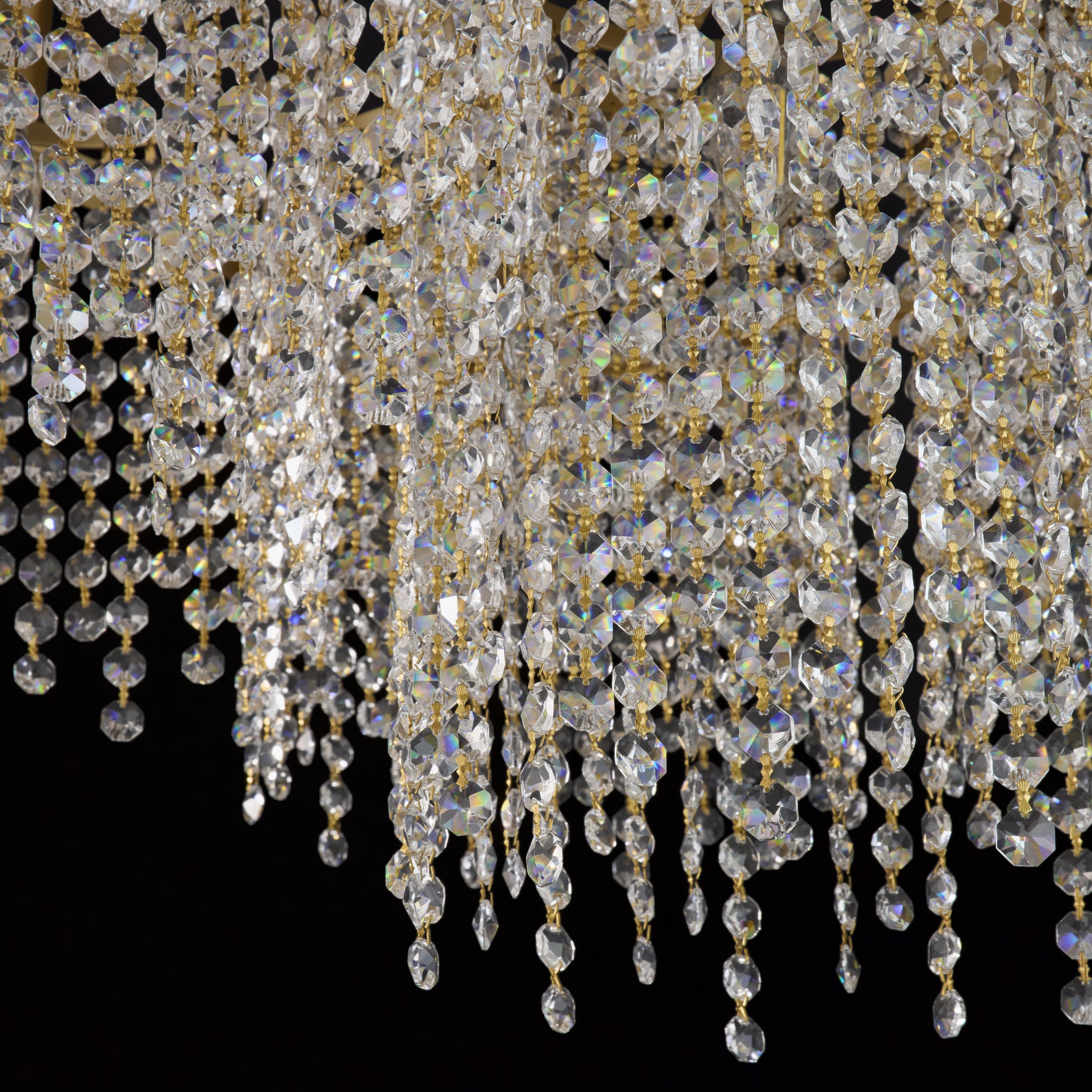 Deco Drippy 7 Light Dimmable Dining Pendant Chandelier