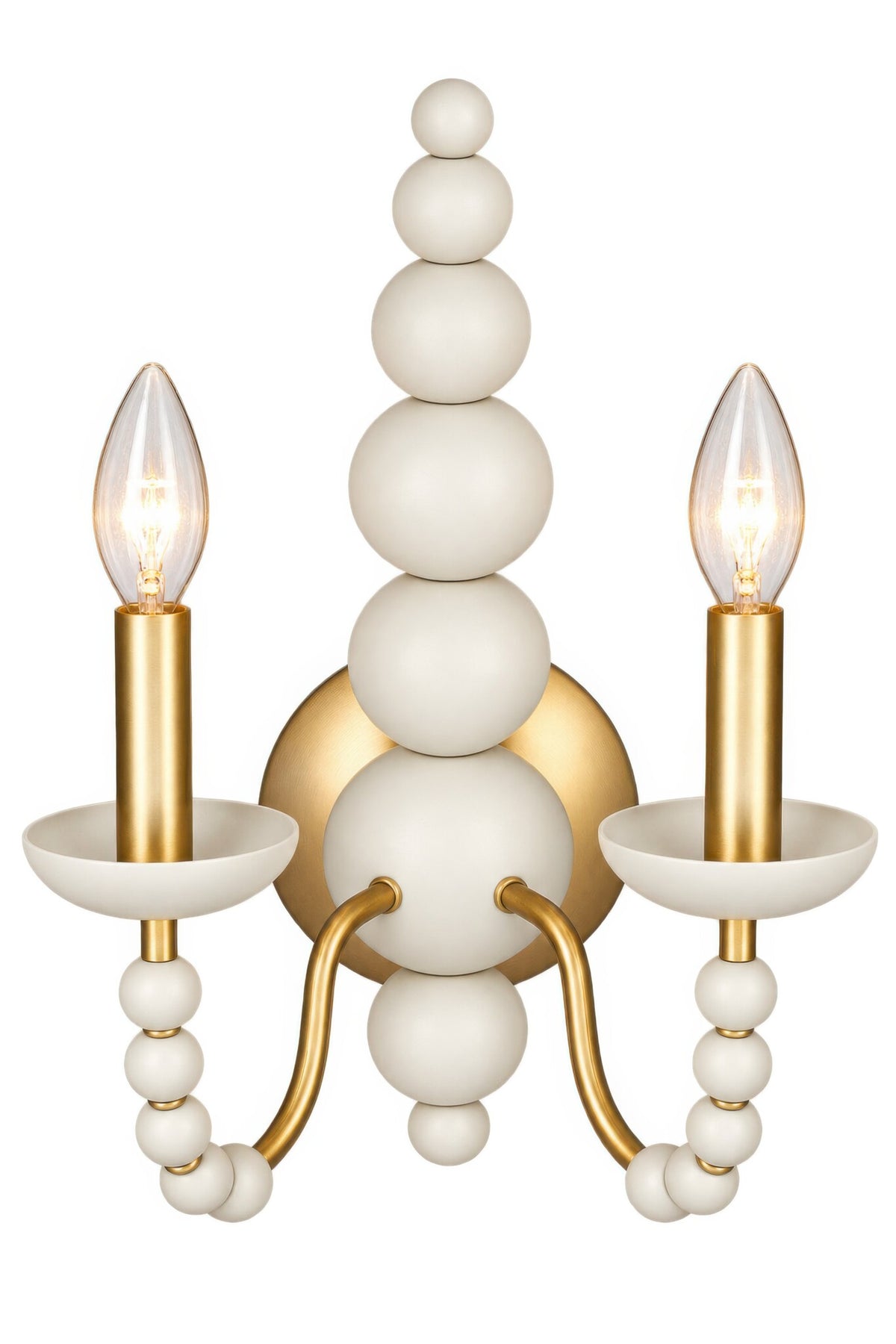 The Round Trip 2 Lights Wall Sconce