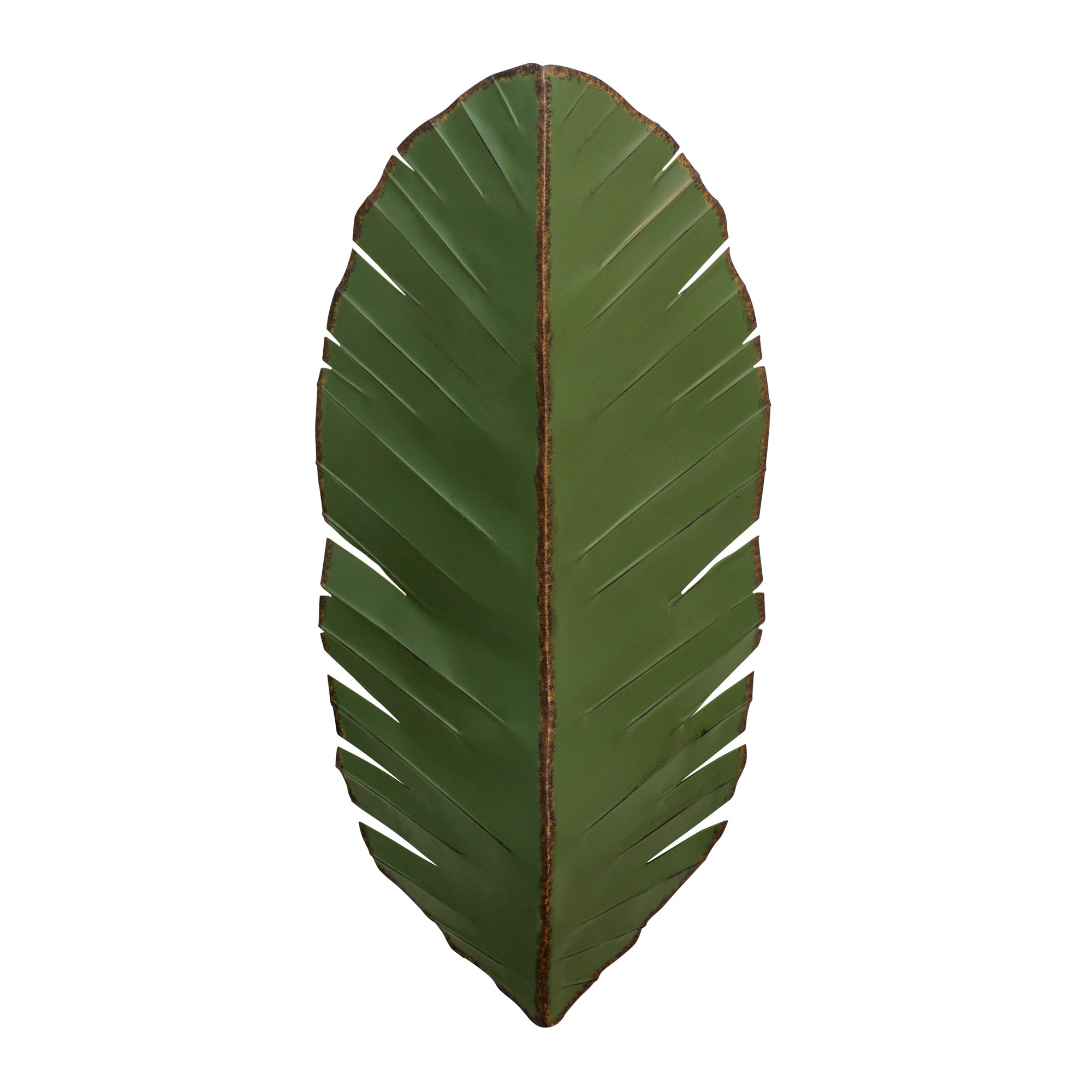 Banana Leaf 3 Light Tall Sconce - Banana Leaf