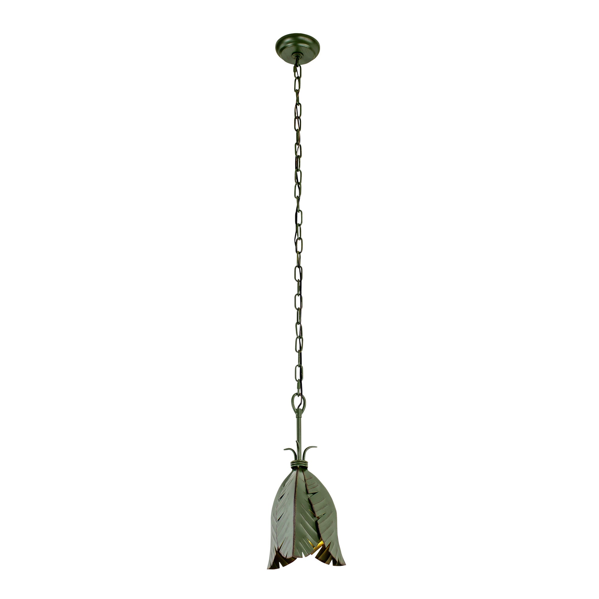 Banana Leaf 1-Light Mini Pendant - Banana Leaf
