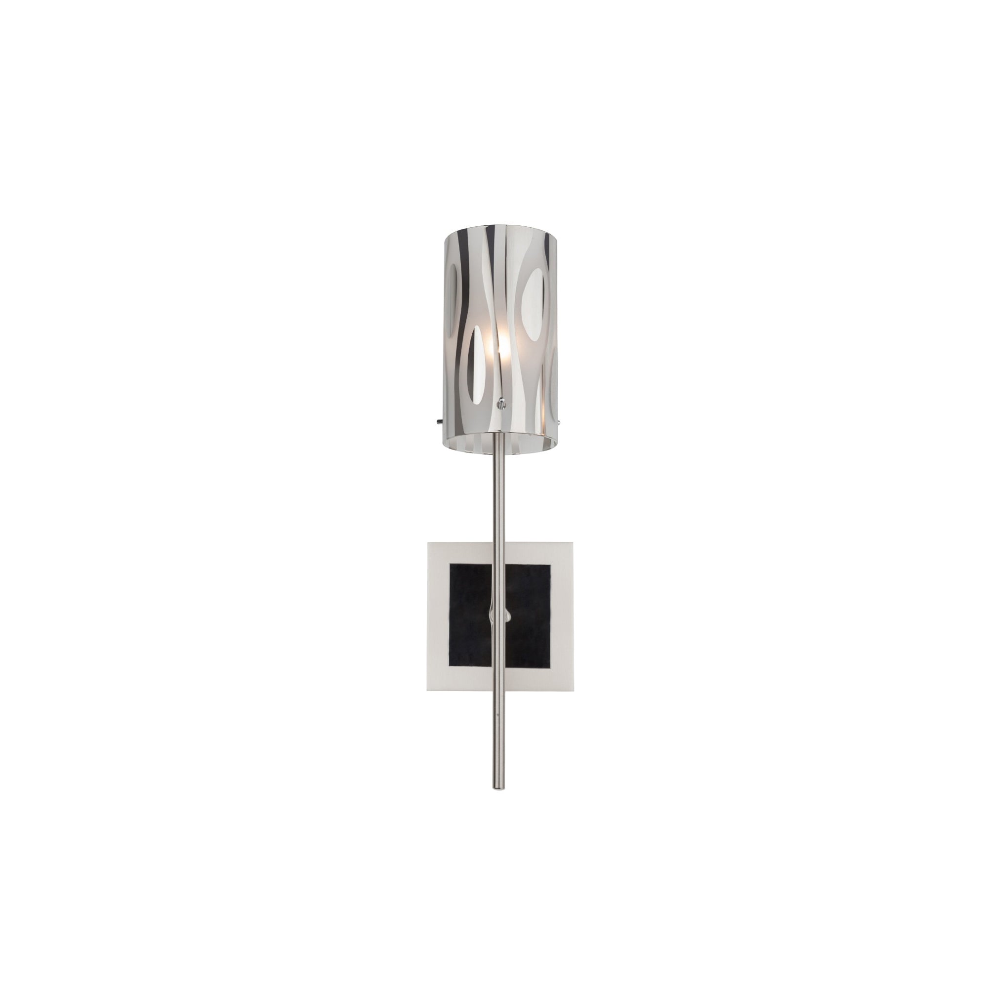 Chroman Empire 1-Light Sconce - Chrome