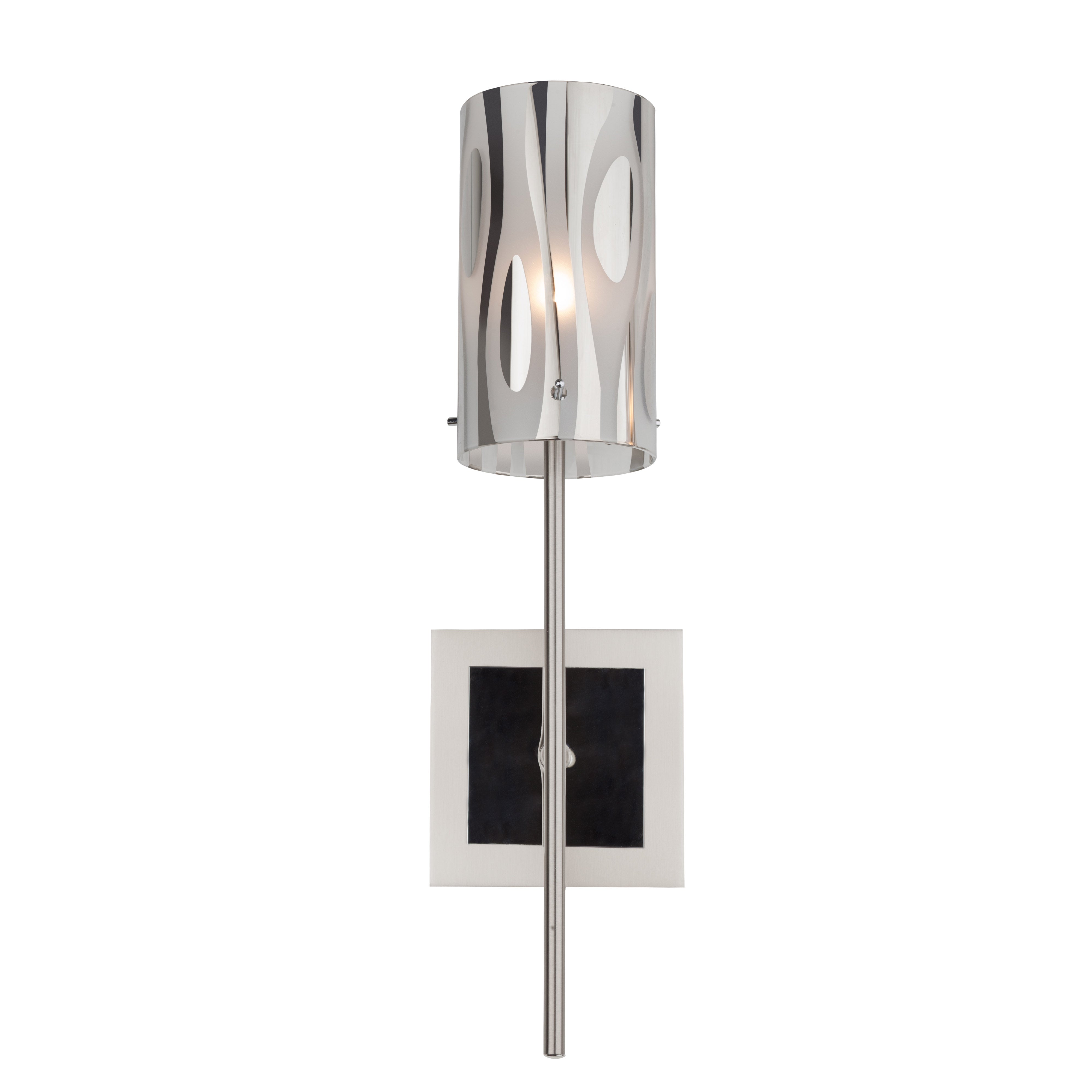 Chroman Empire 1-Light Sconce - Chrome