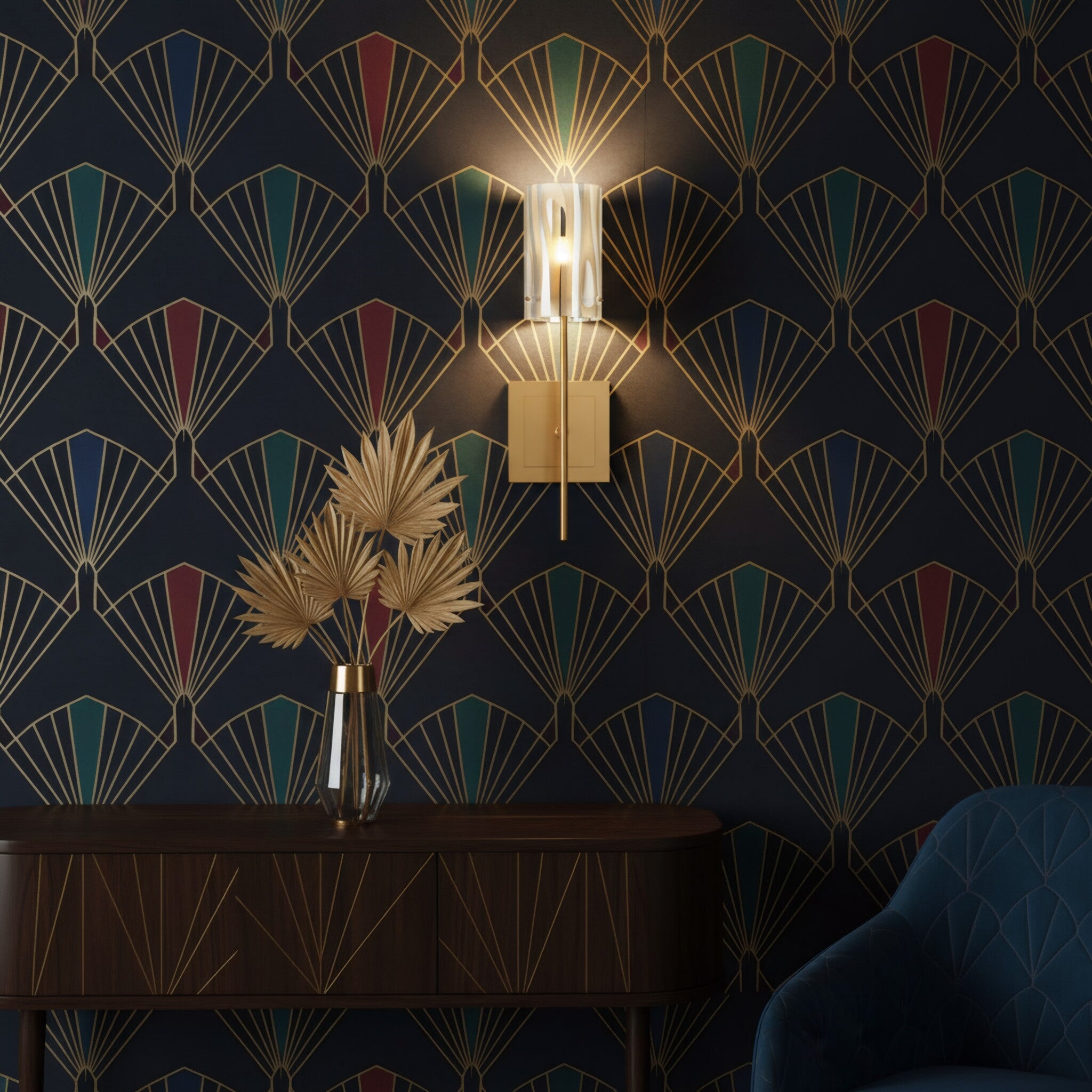 Chroman Empire 1 Light Wall Sconce
