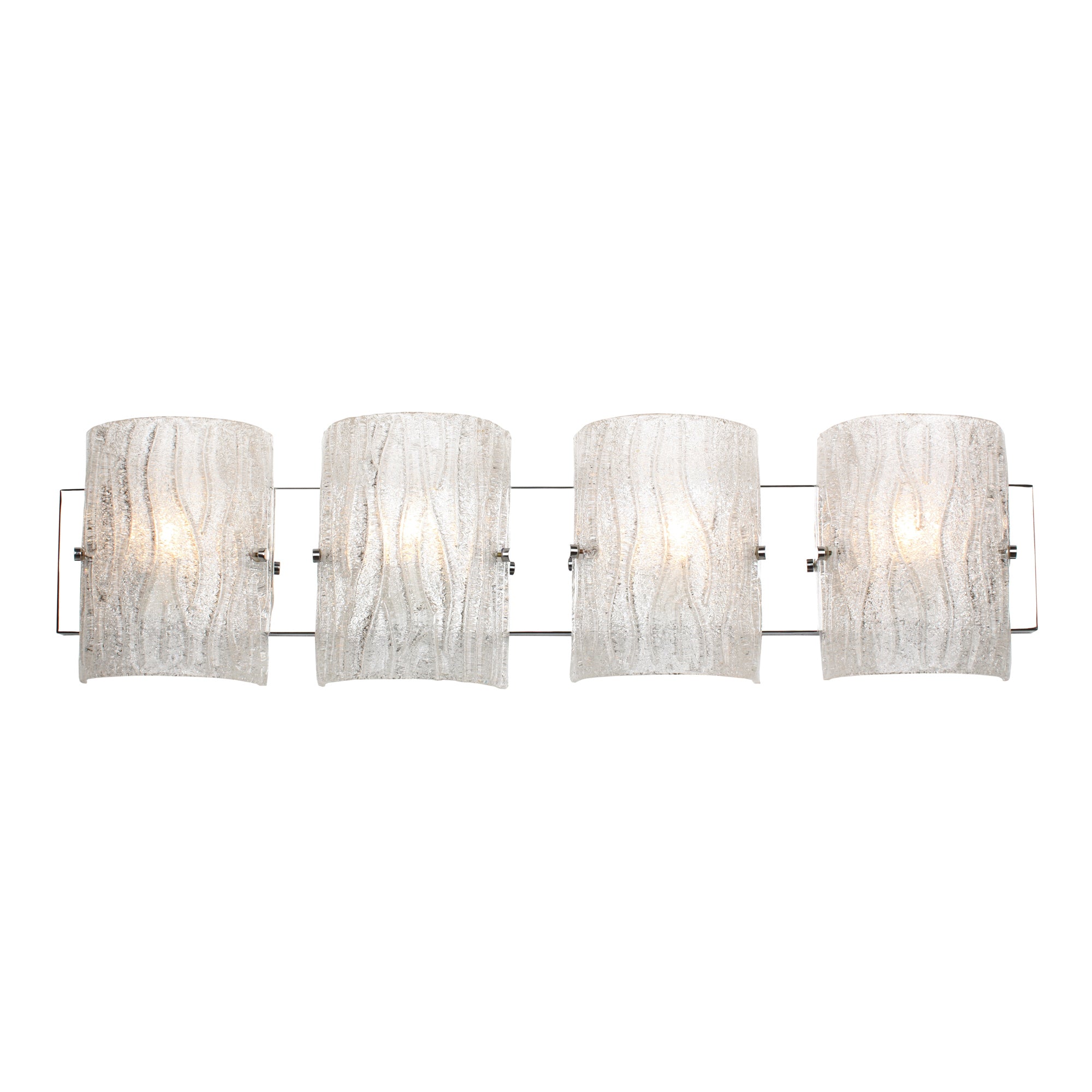 Brilliance 4 Light Bath - Chrome