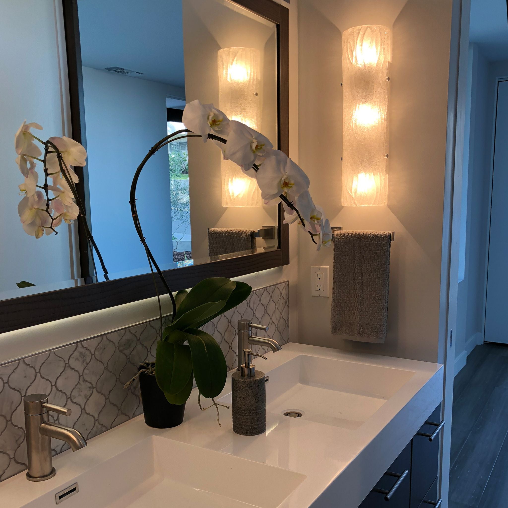 Brilliance 3-Light Sconce - Chrome