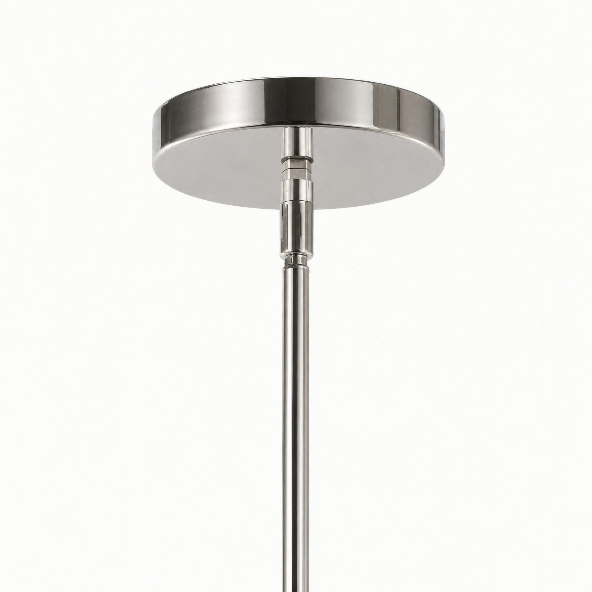 Foxwich Modern Industrial Polished Nickel Pendant