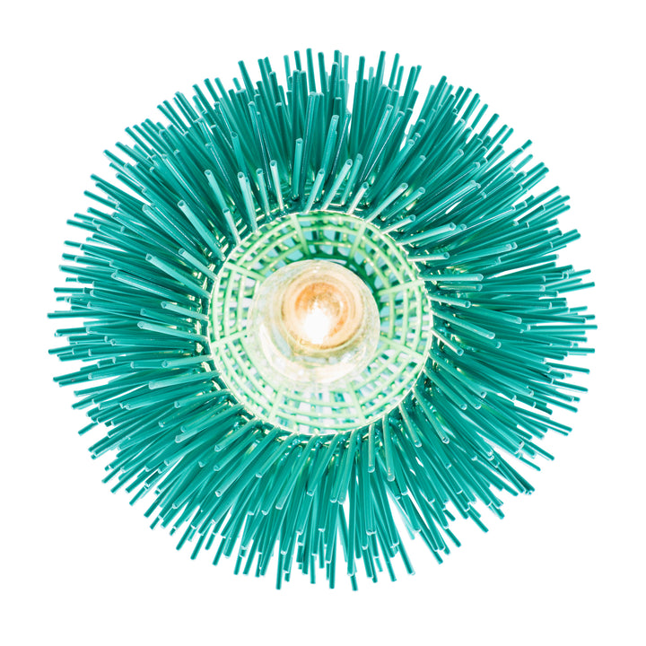 Urchin 169M01AQ 1-Light Mini Pendant - Aqua Velvet