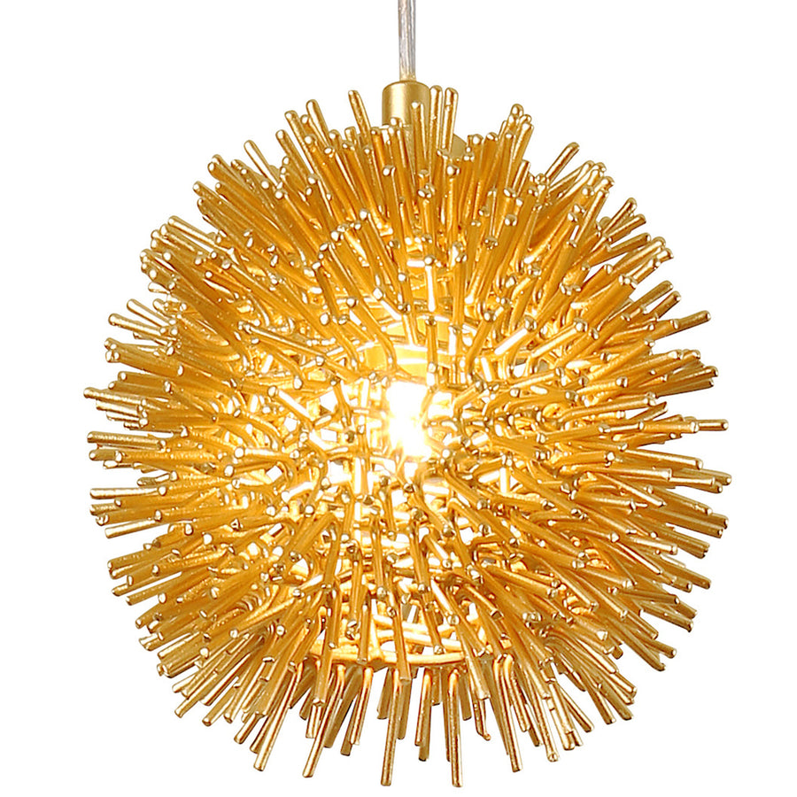 Urchin 169M01SGO 1-Light Mini Pendant - Gold