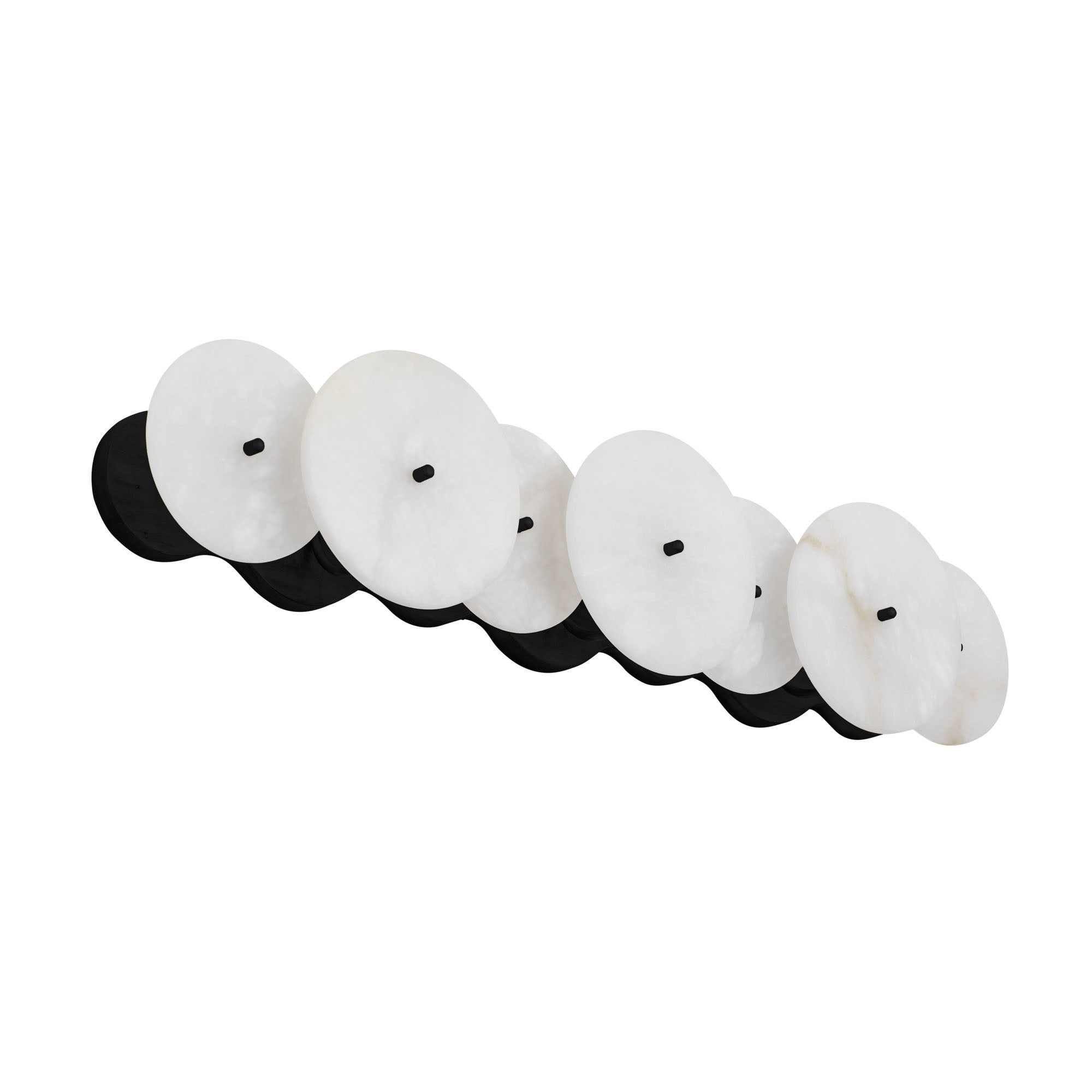 Cosmos 370B03MB 3-Light Vanity Light - Matte Black
