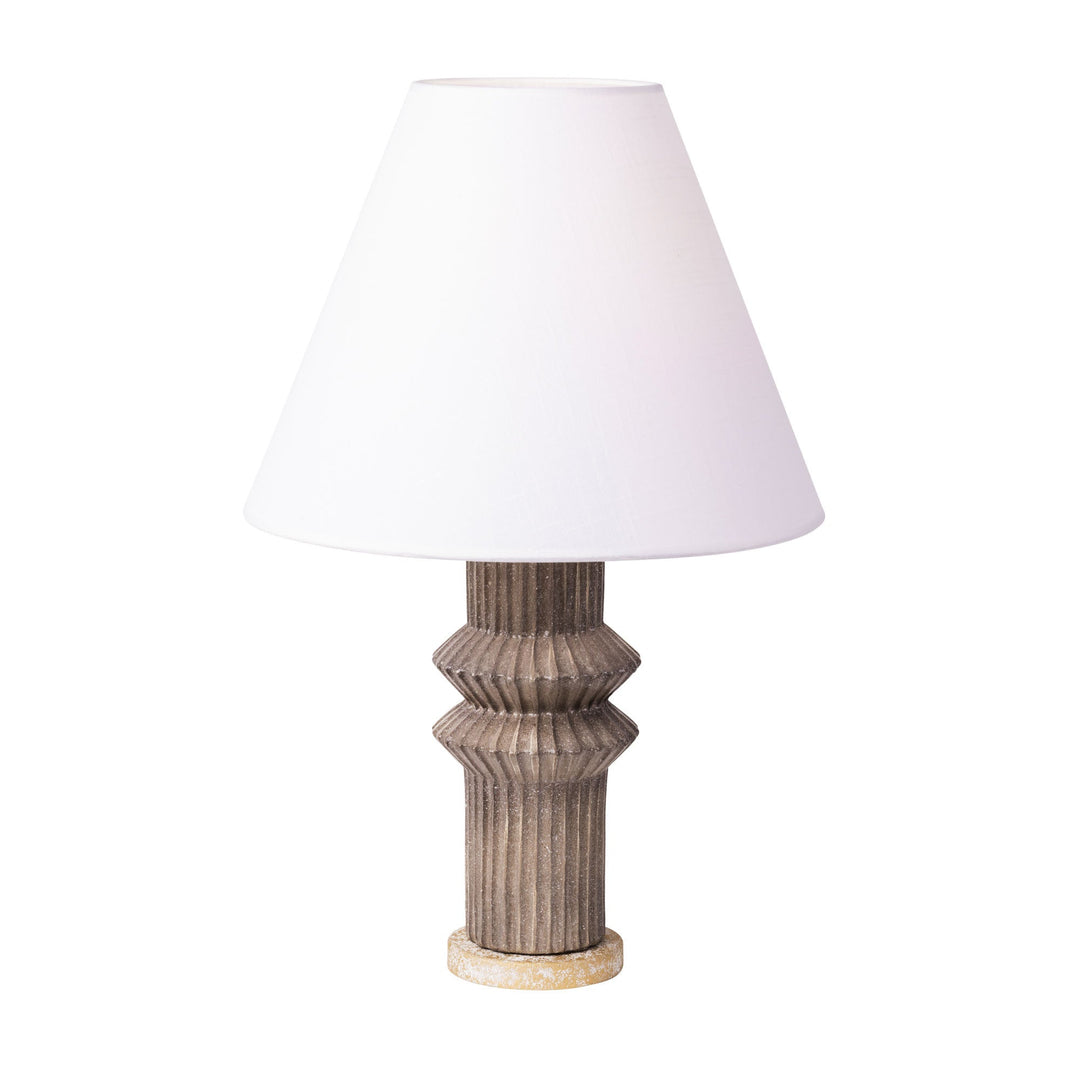 Primea 396T01ADGT 1-Light Table Lamp - Apothecary Gold/Glazed Taupe
