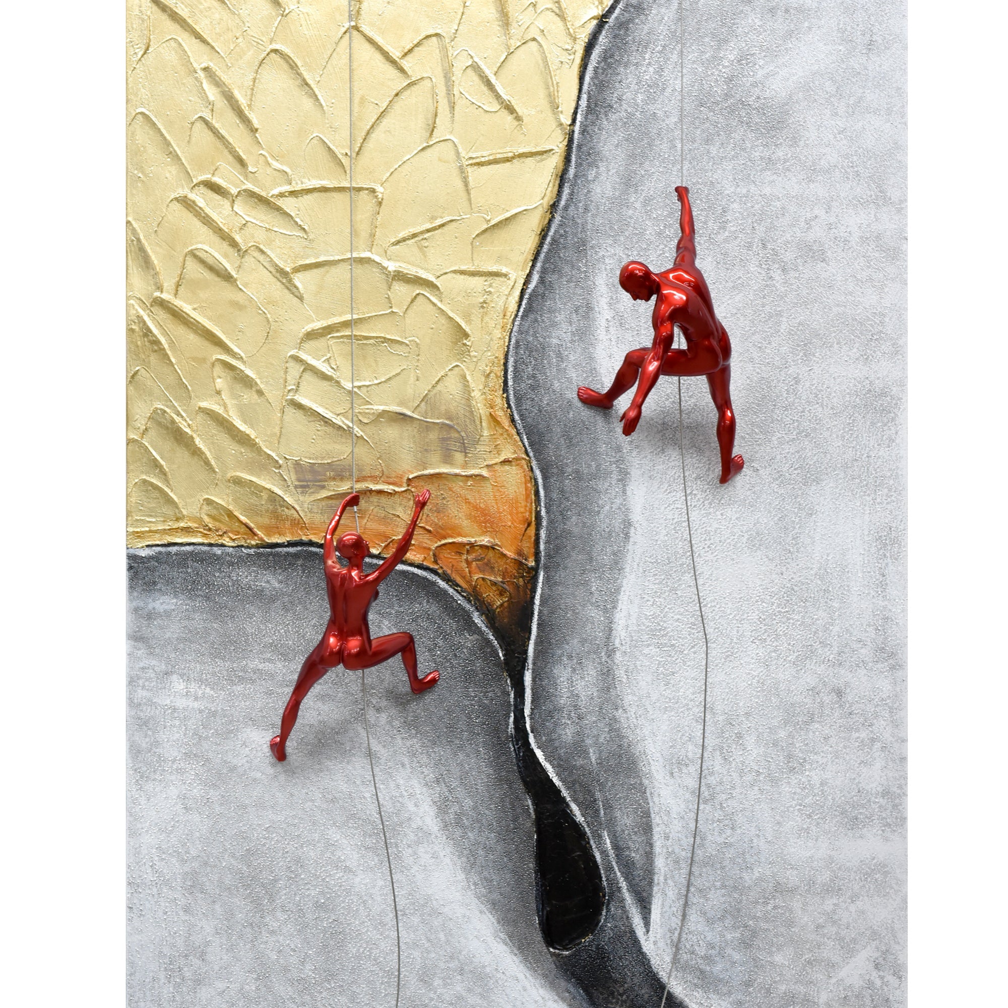 A Longing Way Down Canvas and Sculture Wall Art
