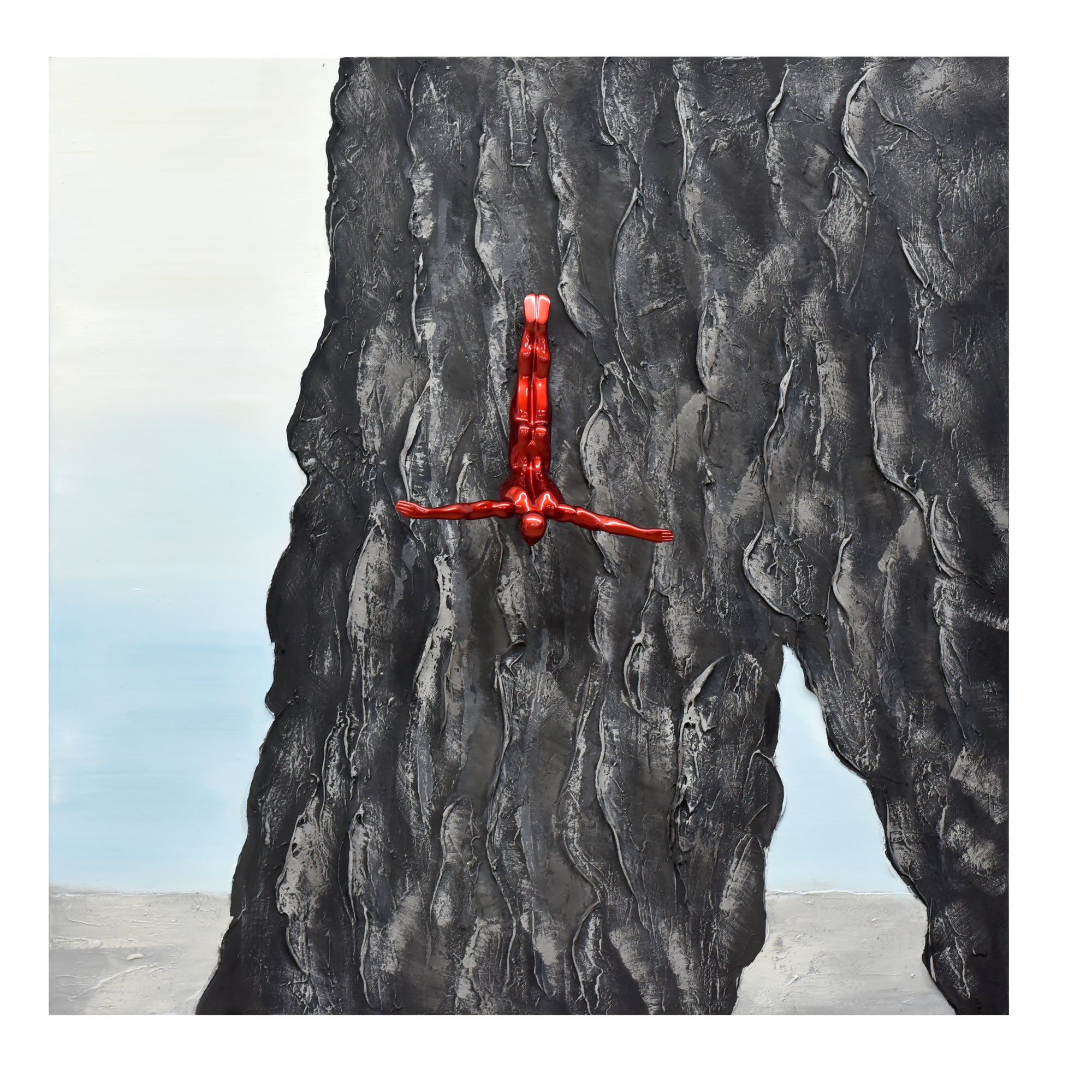 Here Goes Nothing Canvas and Sculpture Wall Art