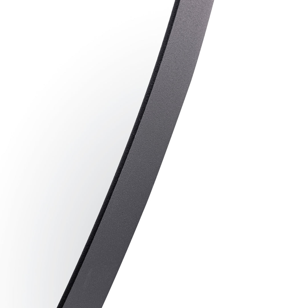 Tablet 458MI50BL 50-Inch Round Wall Mirror - Black