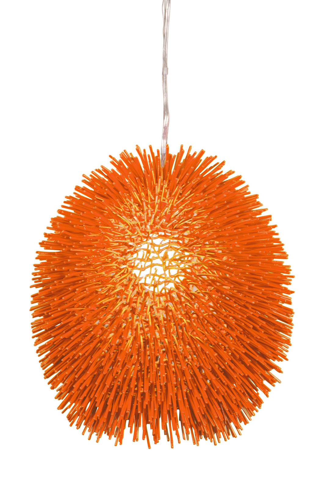 Urchin 169P01OR 1-Light Pendant Light - Electric Pumpkin