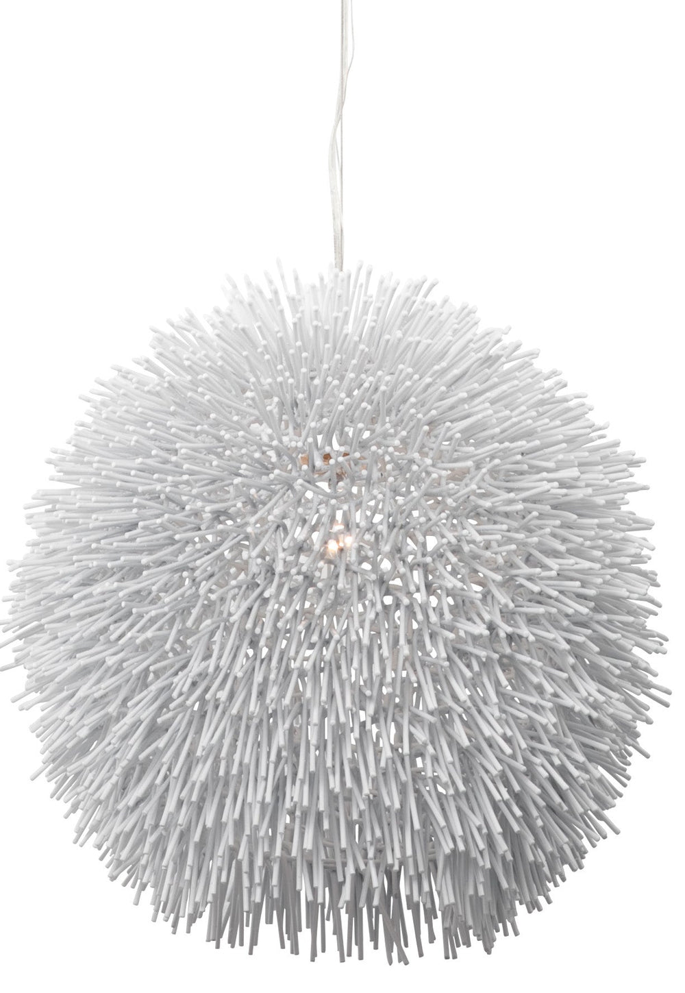 Urchin 169P01WH 1-Light Pendant Light - White