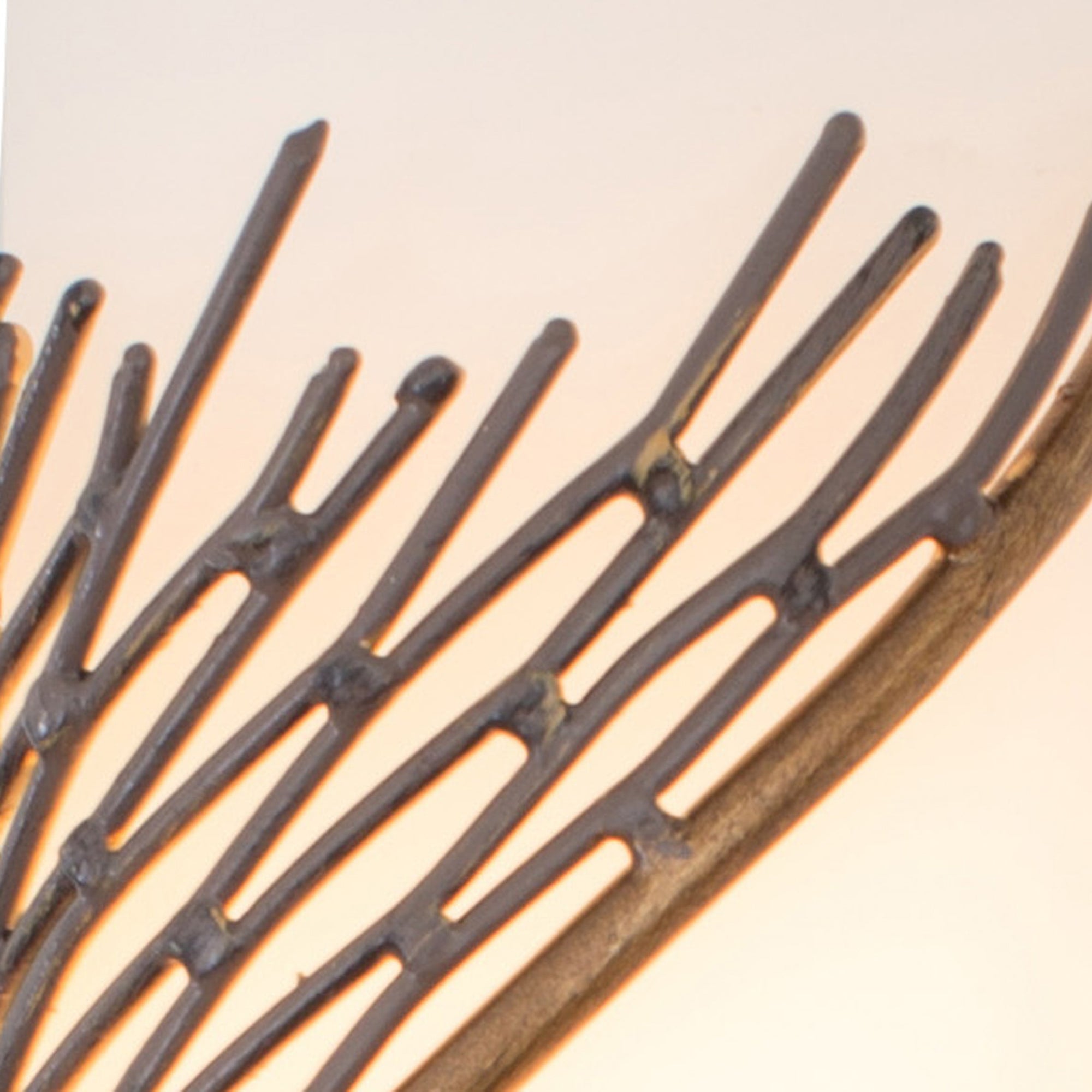 Flow 1 Light Right Sconce - Hammered Ore