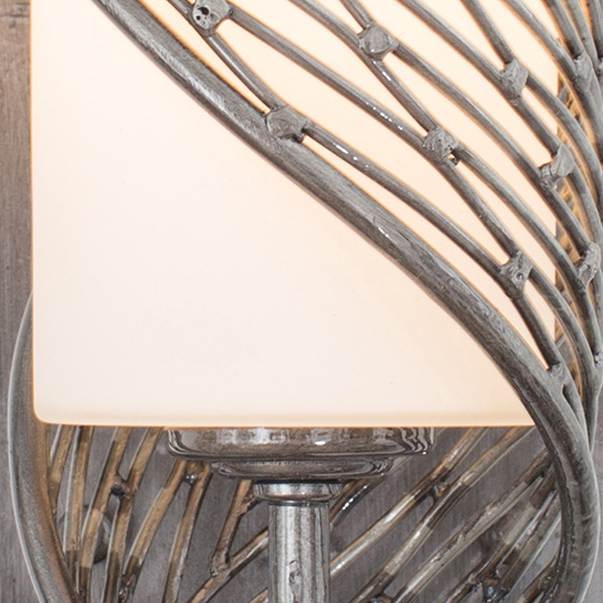 Flow 1 Light Left Sconce - Steel