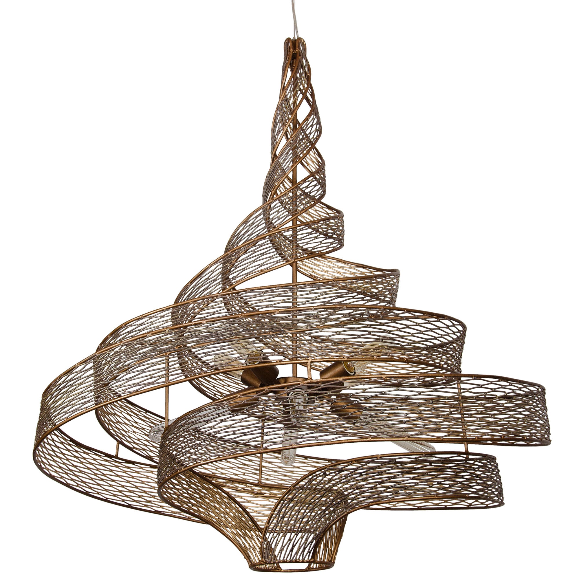 Flow 8-Light Twist Pendant