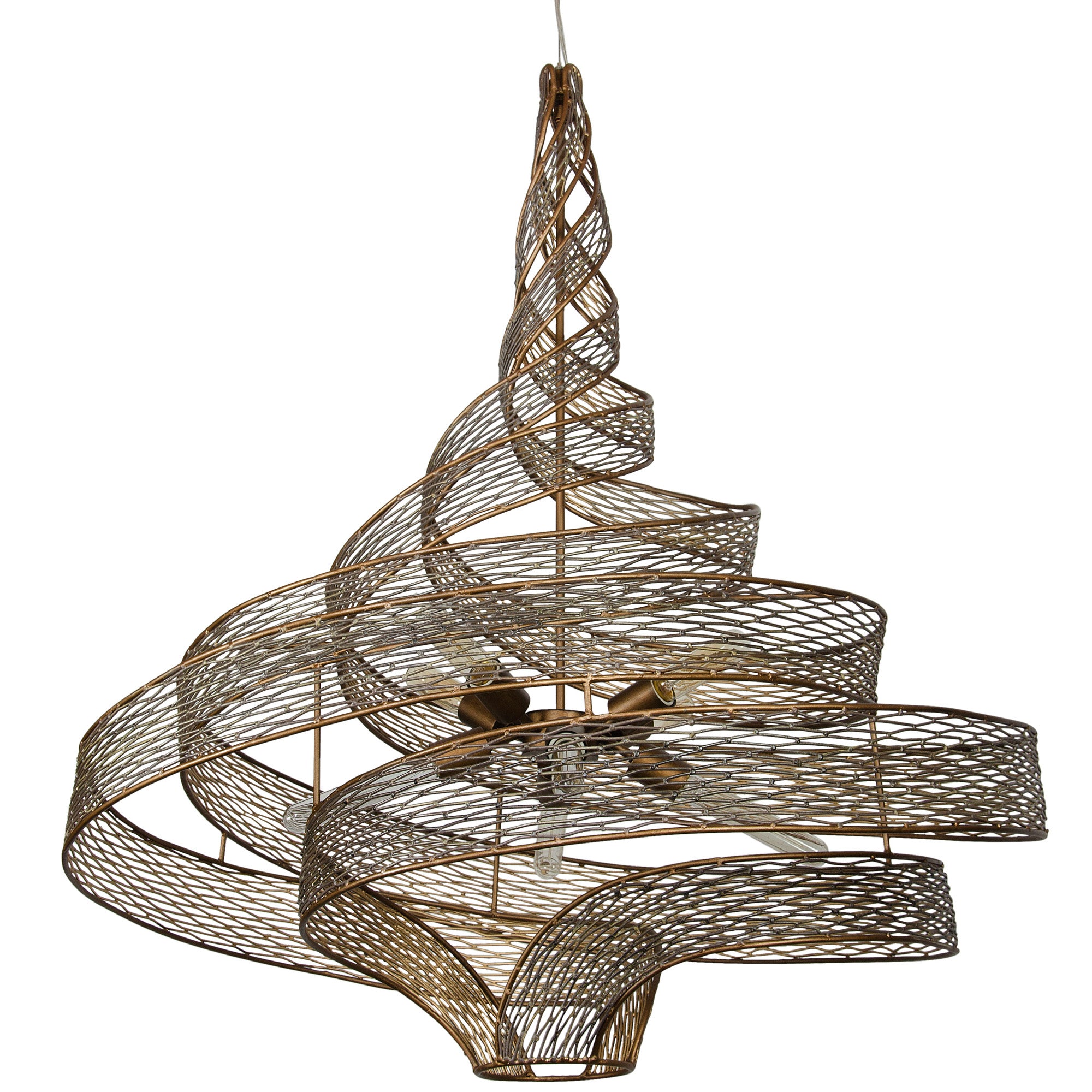 Flow 8-Light Twist Pendant