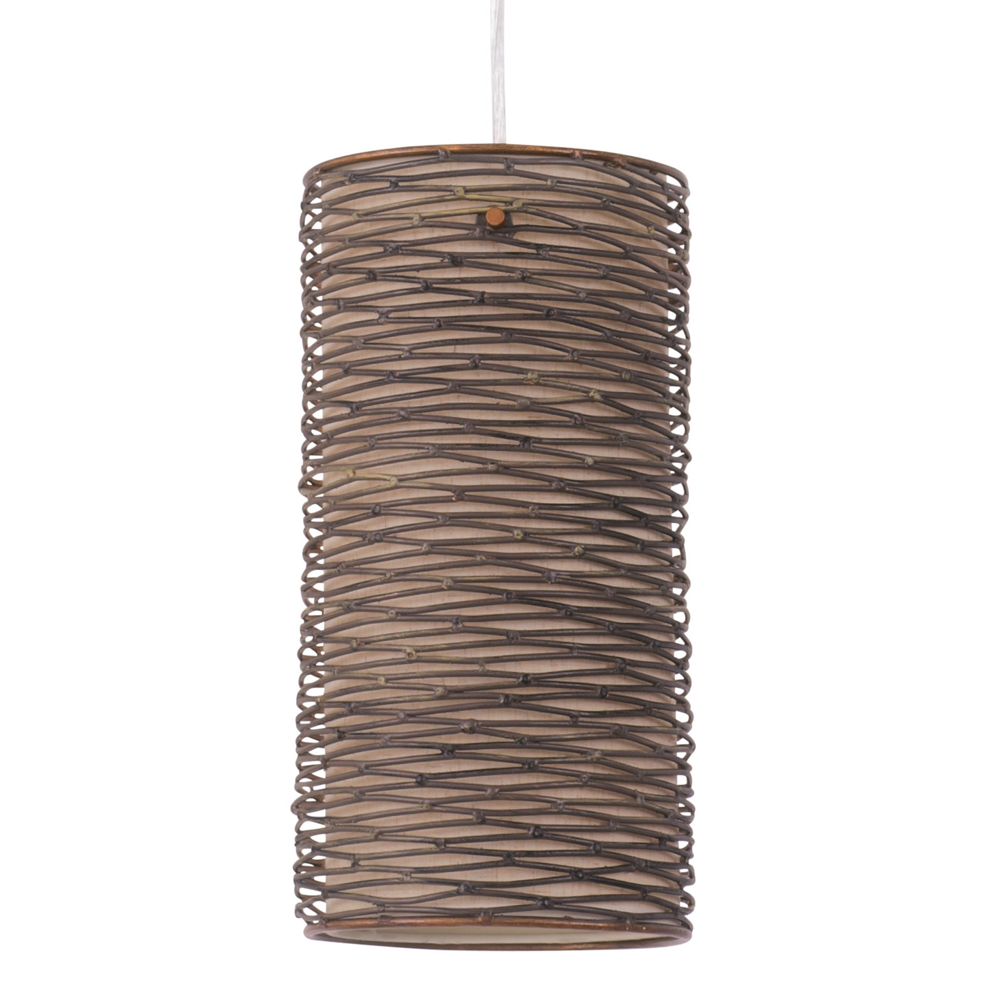 Flow 1-Light Mini Pendant - Hammered Ore