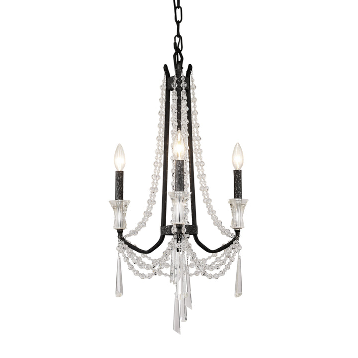 Barcelona 270C03OX 3-Light Chandelier - Onyx