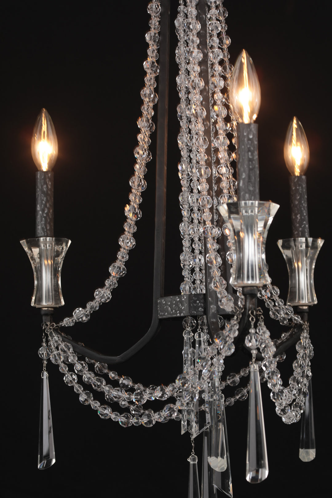 Barcelona 270C03OX 3-Light Chandelier - Onyx