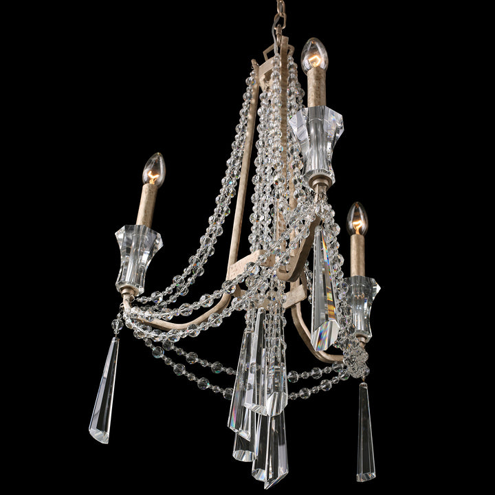 Varaluz Barcelona 270C03TR Crystal Chandelier