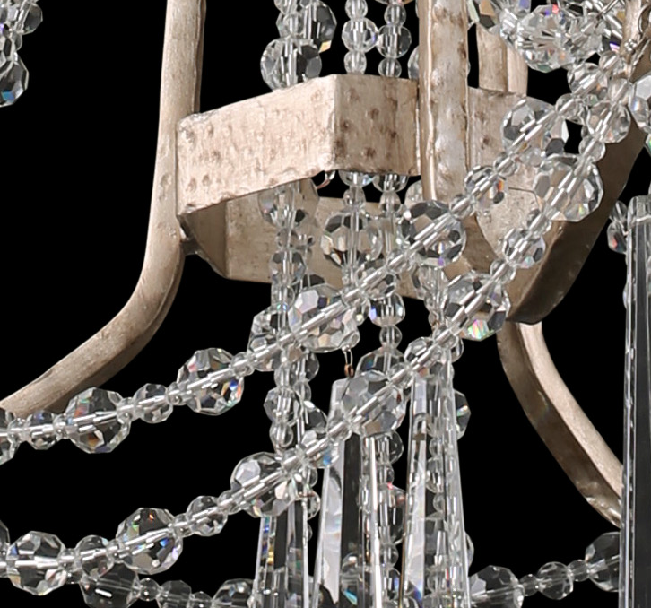 Varaluz Barcelona 270C03TR Crystal Chandelier