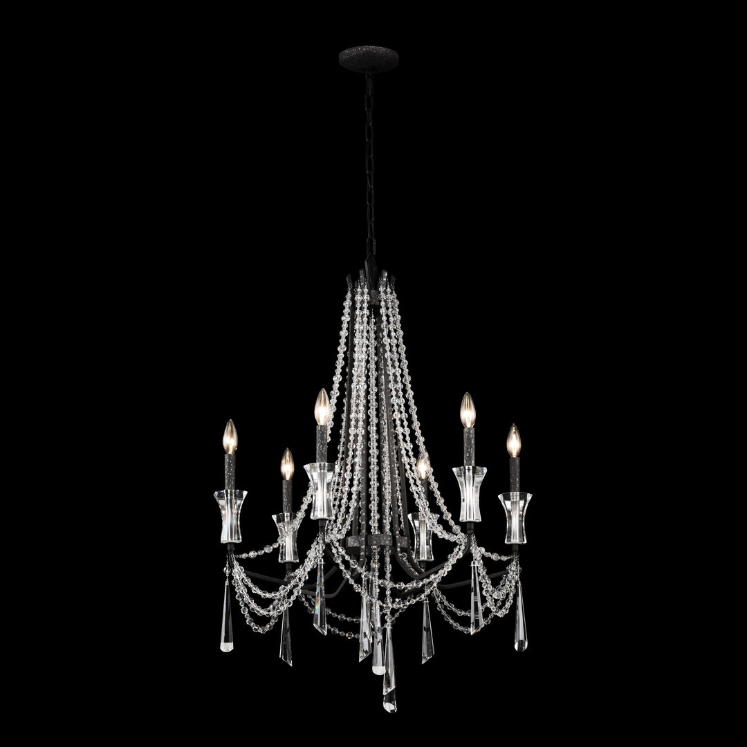 Barcelona 270C06OX 6-Light Chandelier - Onyx